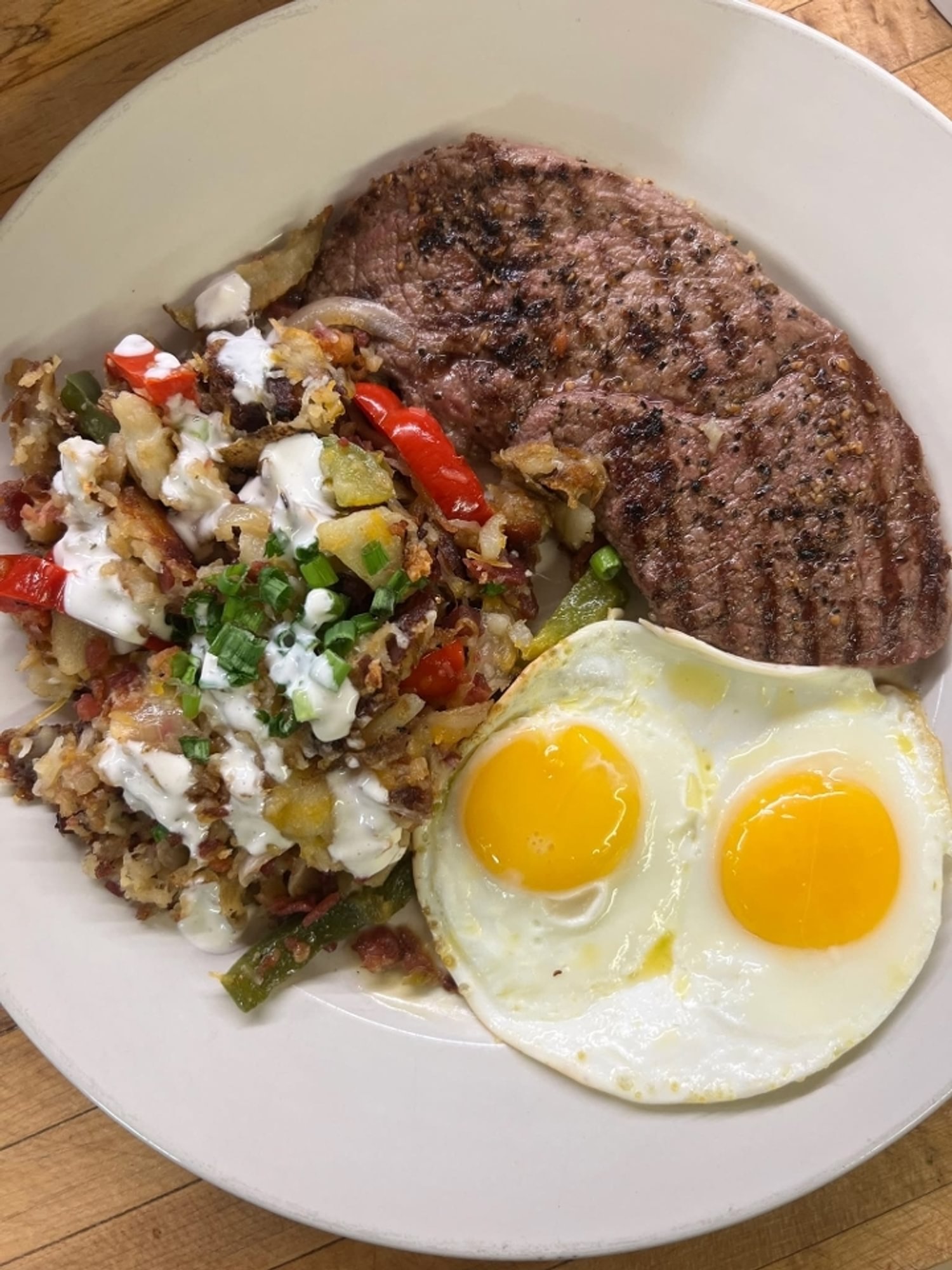 Steak and Eggs