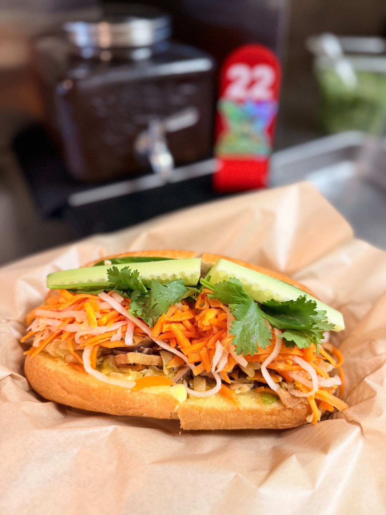 Veggie Sandwich (No Pate) (Bánh mì CHAY)