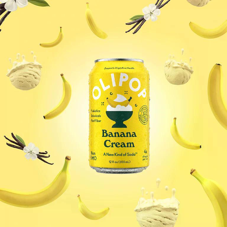 Olipop Banana Cream 12oz