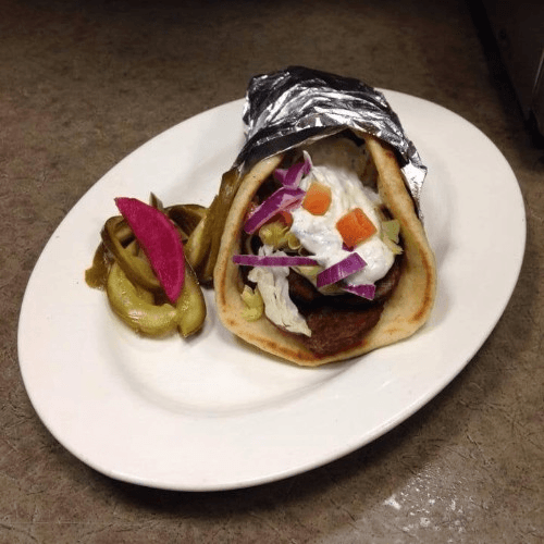 Greek Chicken Pita