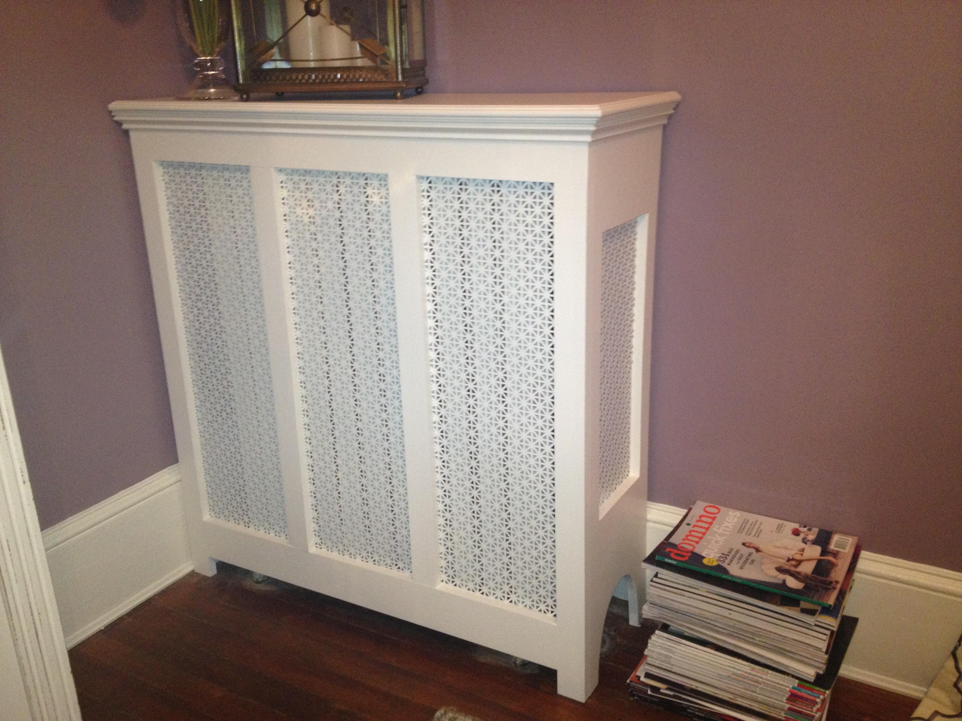 Paint Grade custom radiator cover