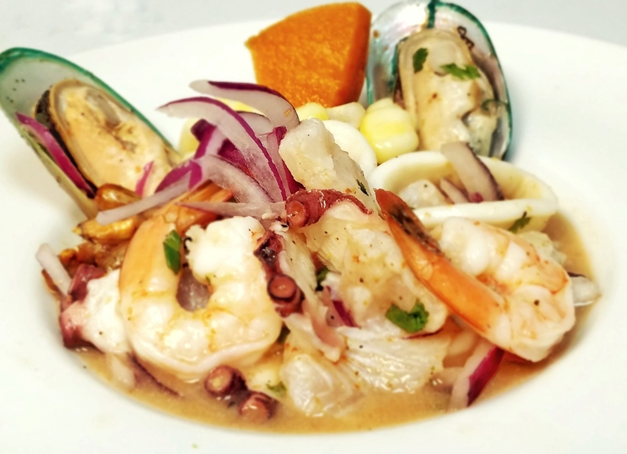 Ceviche Mixto (Swai)