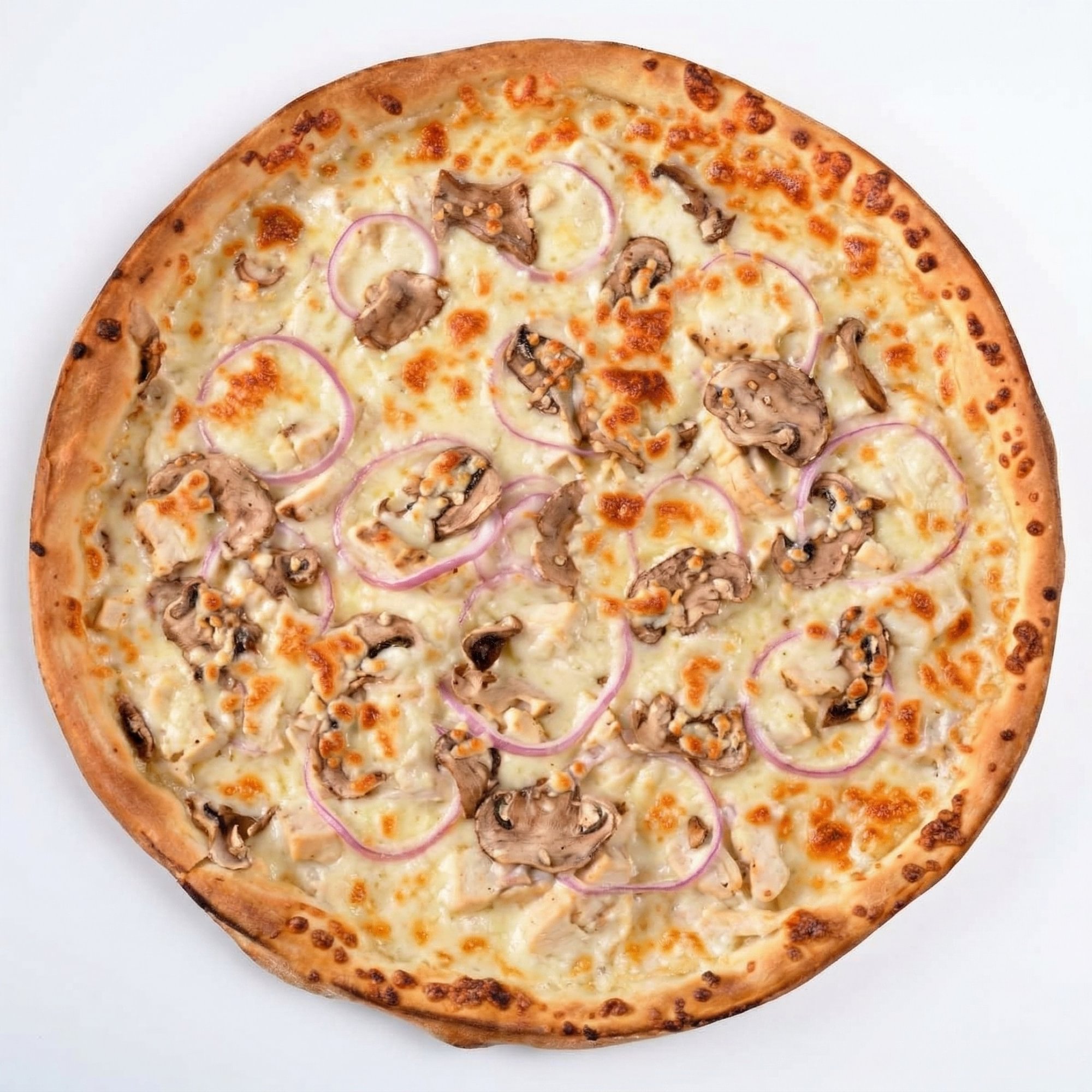 Alfredo Chicken Pizza