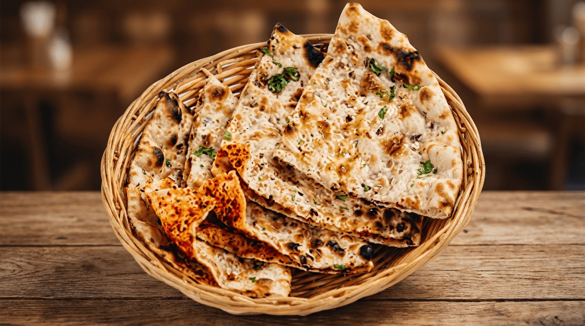 Chilli Garlic Naan