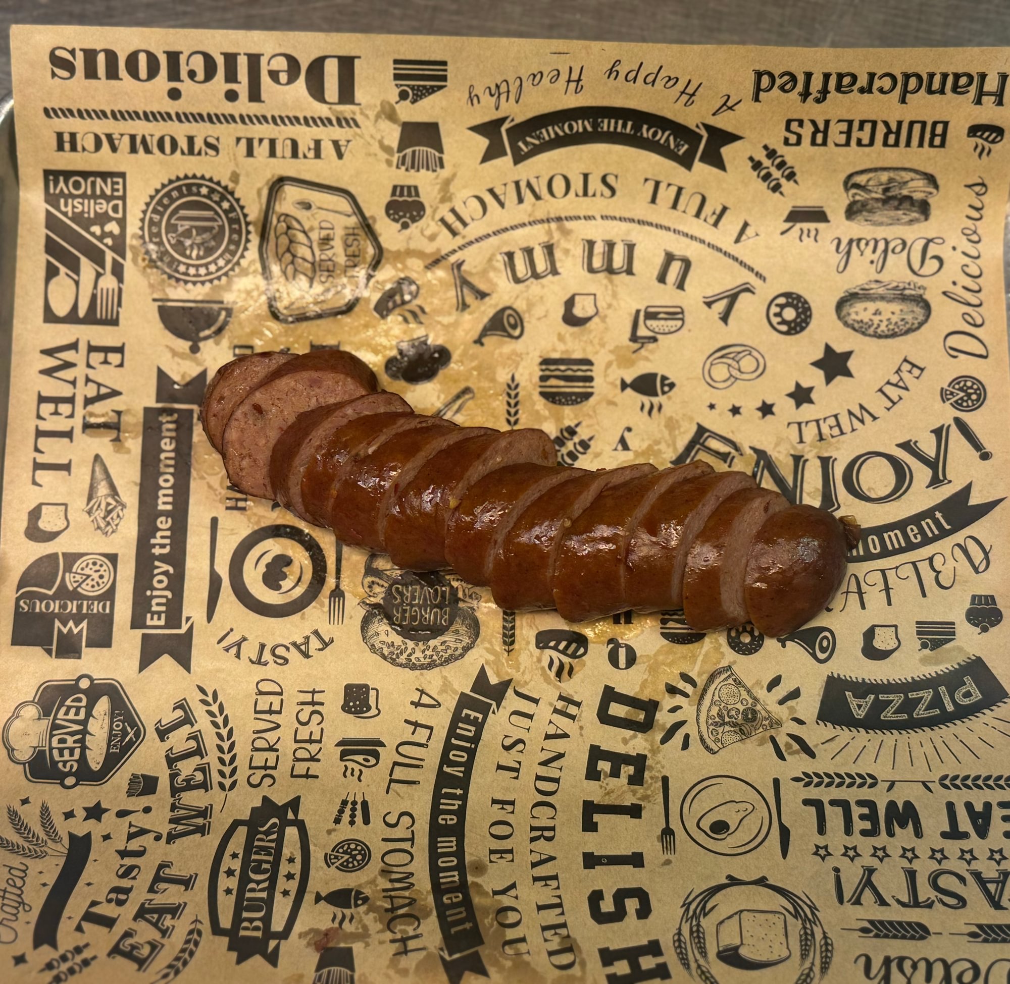 Smoked Hot Links Platter