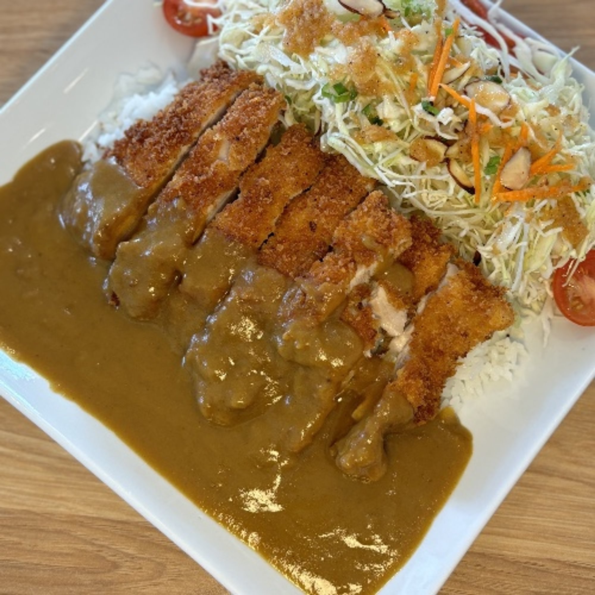 Katsu Chicken Curry Plate