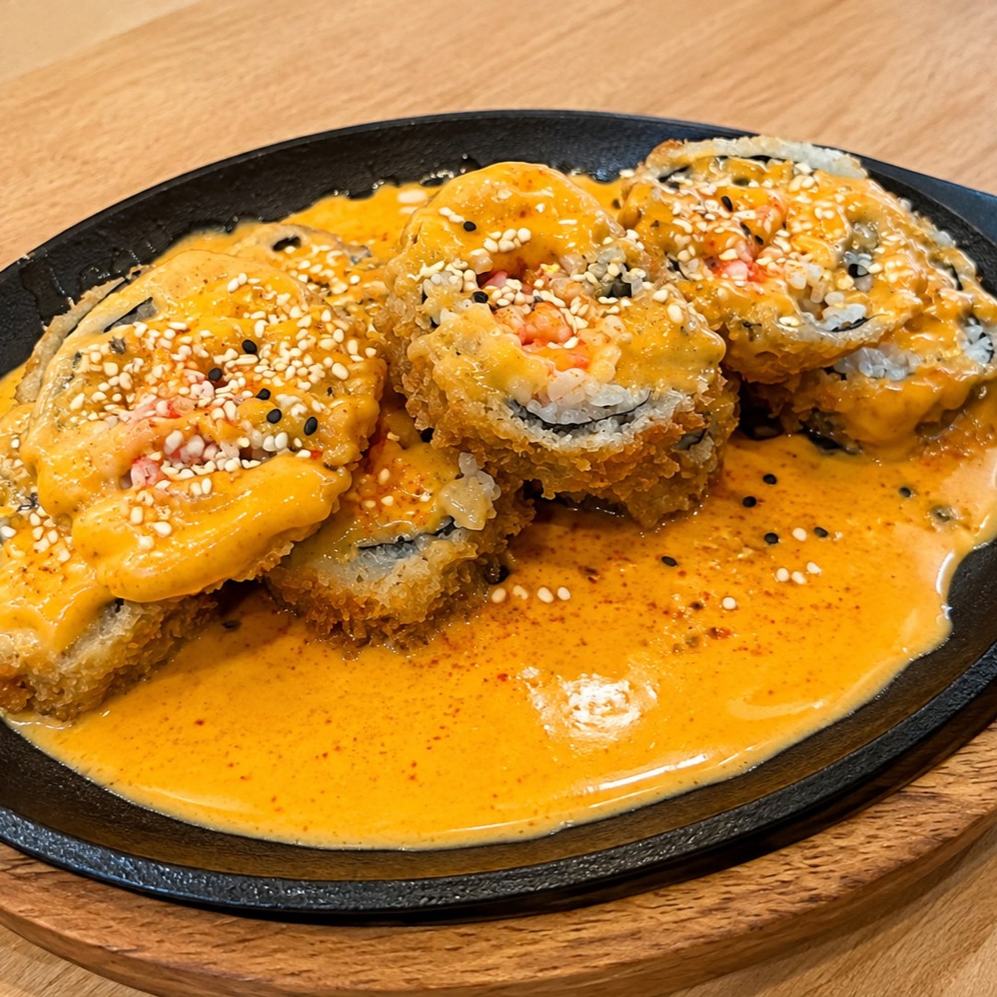 Spicy Tuna Deep Fried Roll