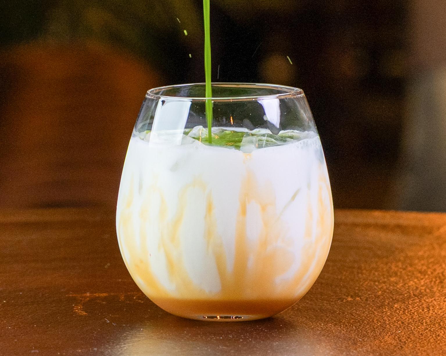 Caramel Matcha Latte