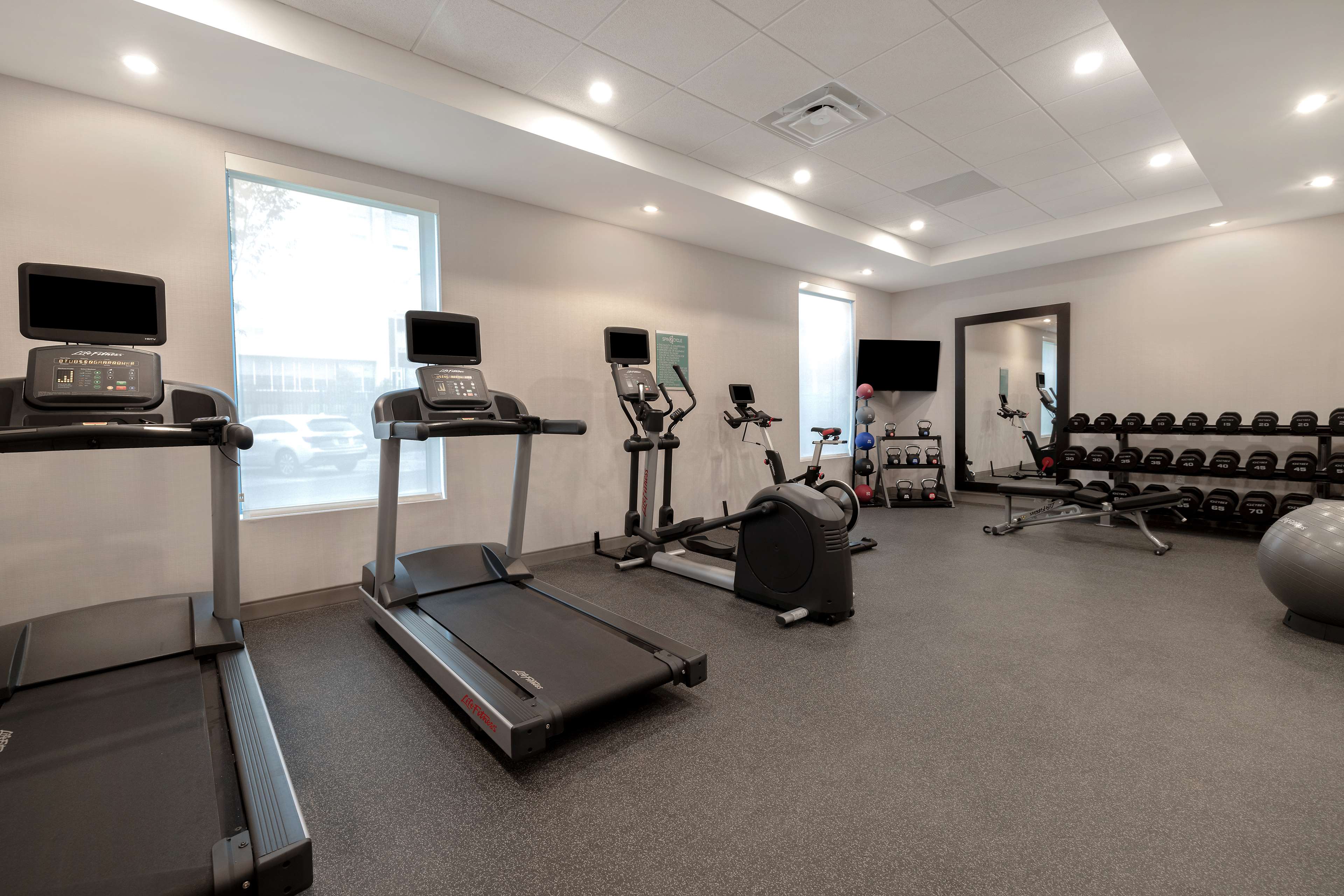 Health club  fitness center  gym