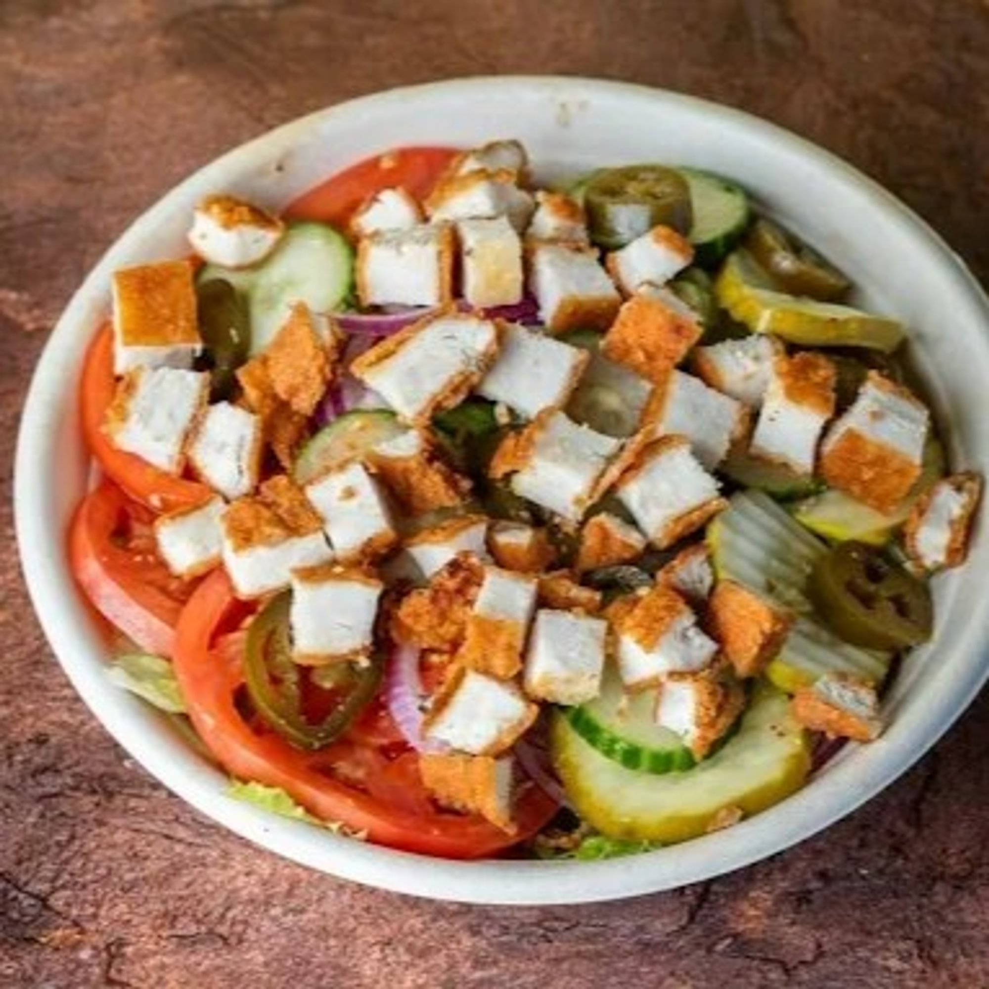 Crispy Chicken Salad