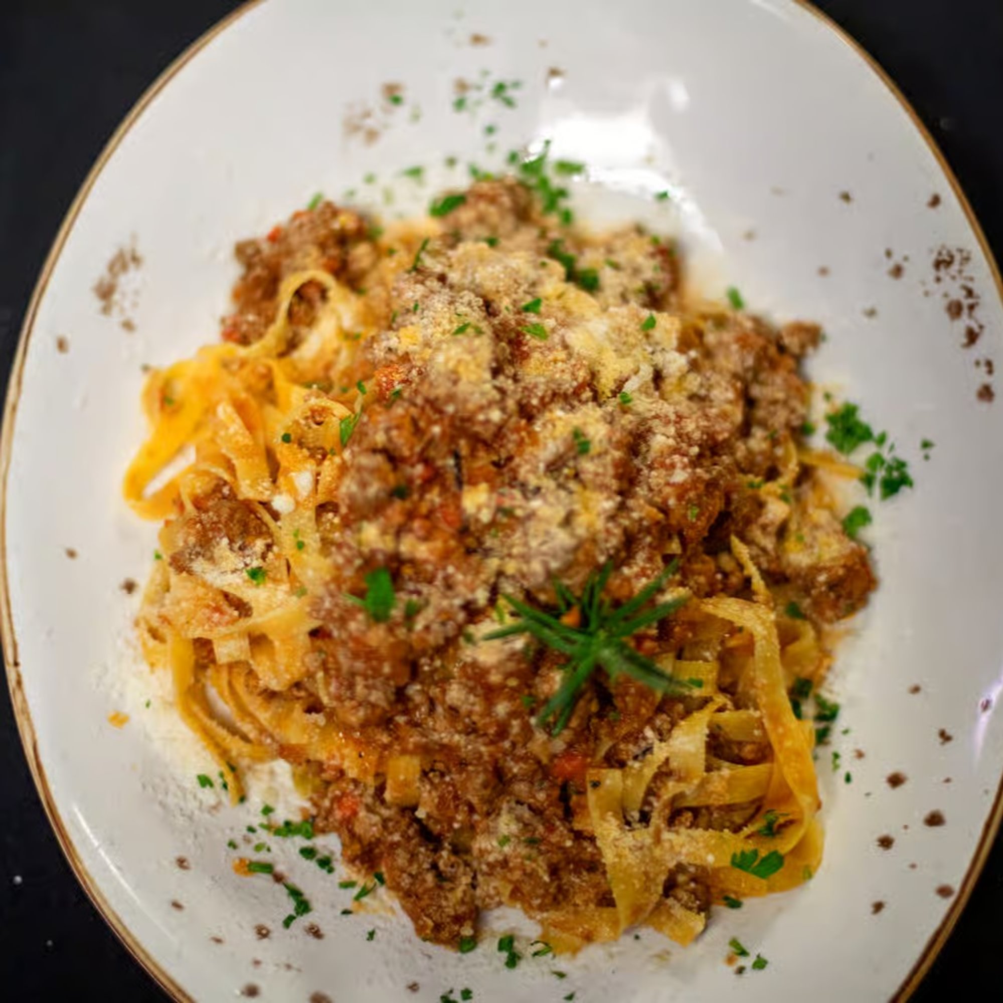 Fettuccine Bolognese