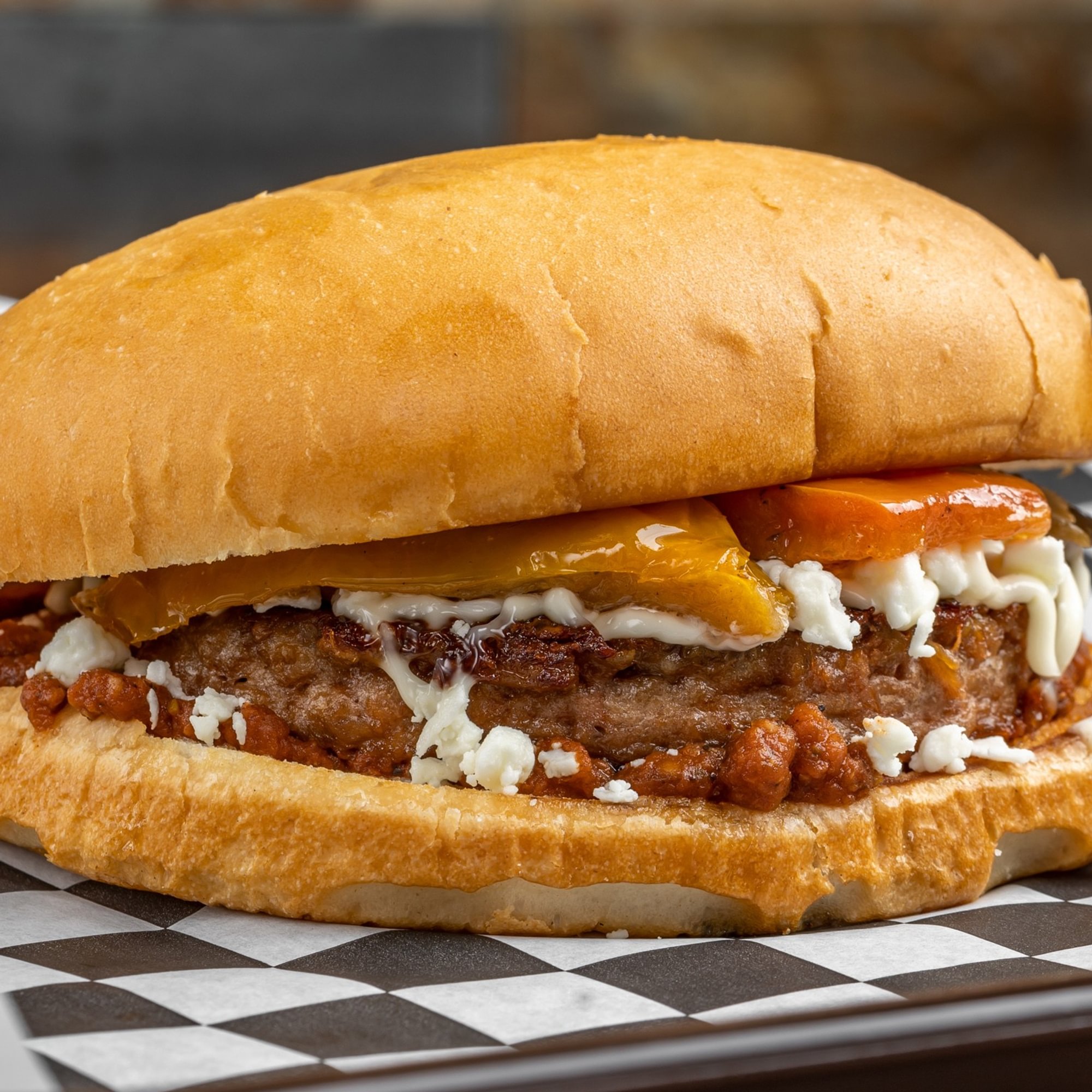 Quarterback V-Burger