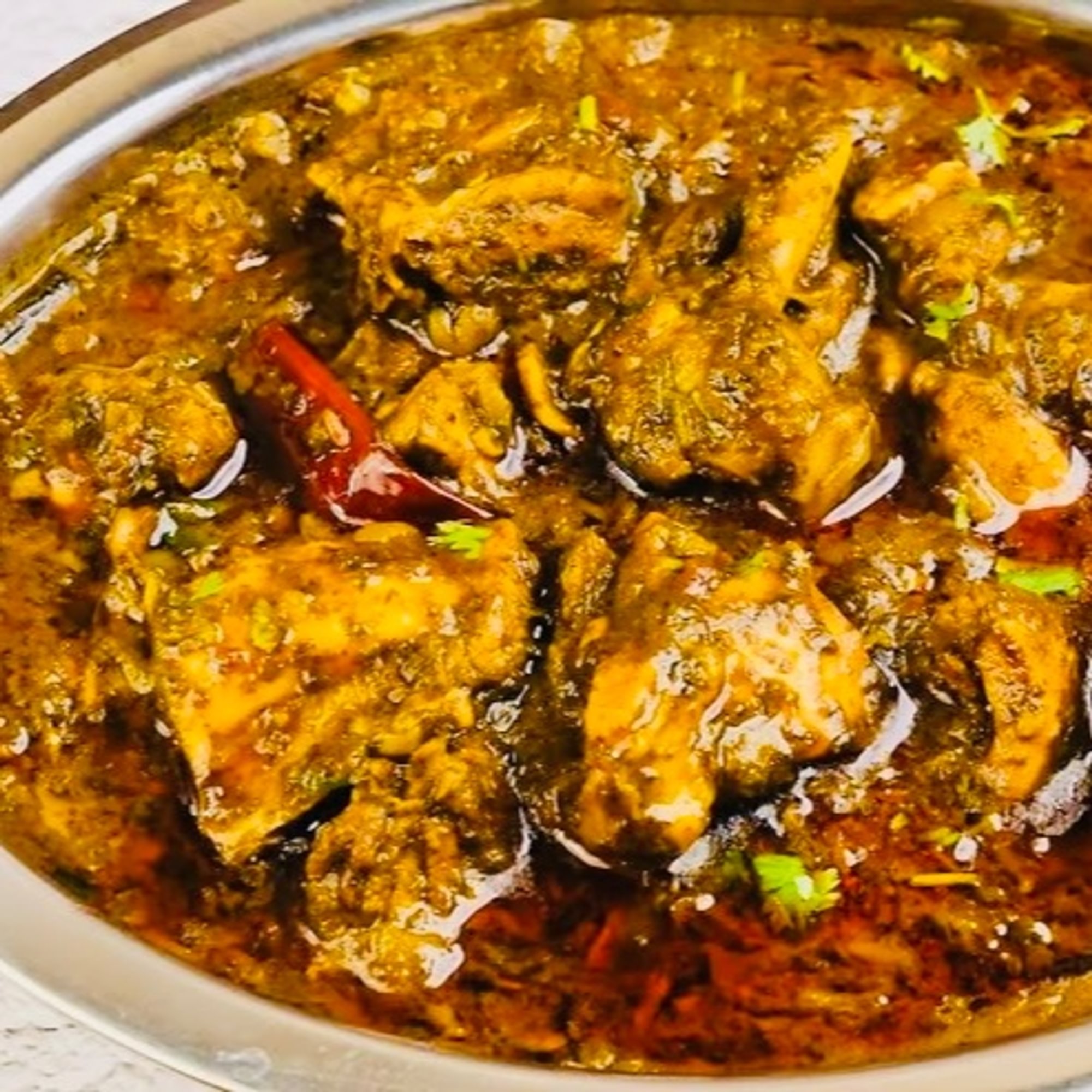 Gongura Chicken Curry (Boneless)