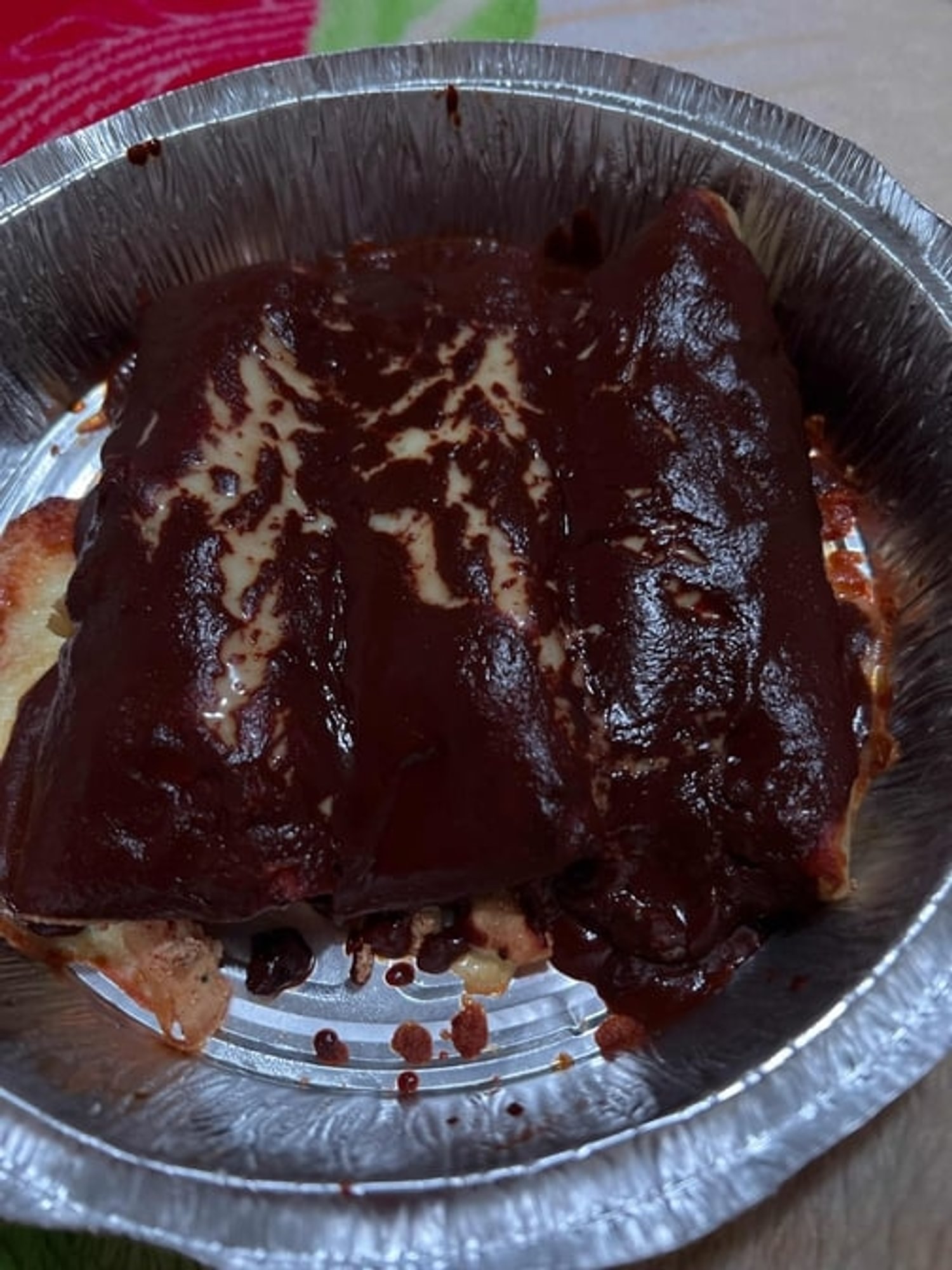 Mole Enchiladas