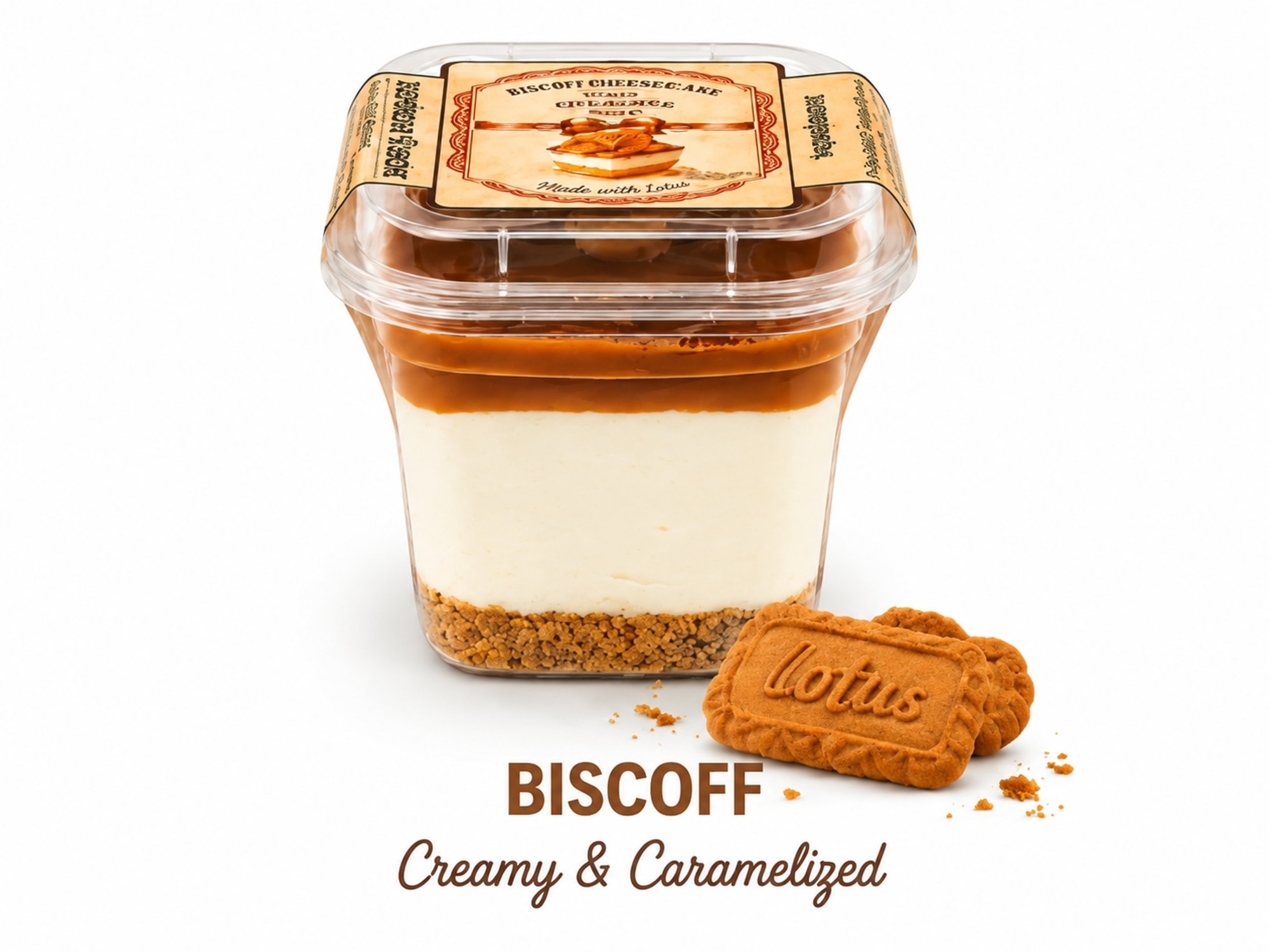 Biscoff Cheesecake Cup