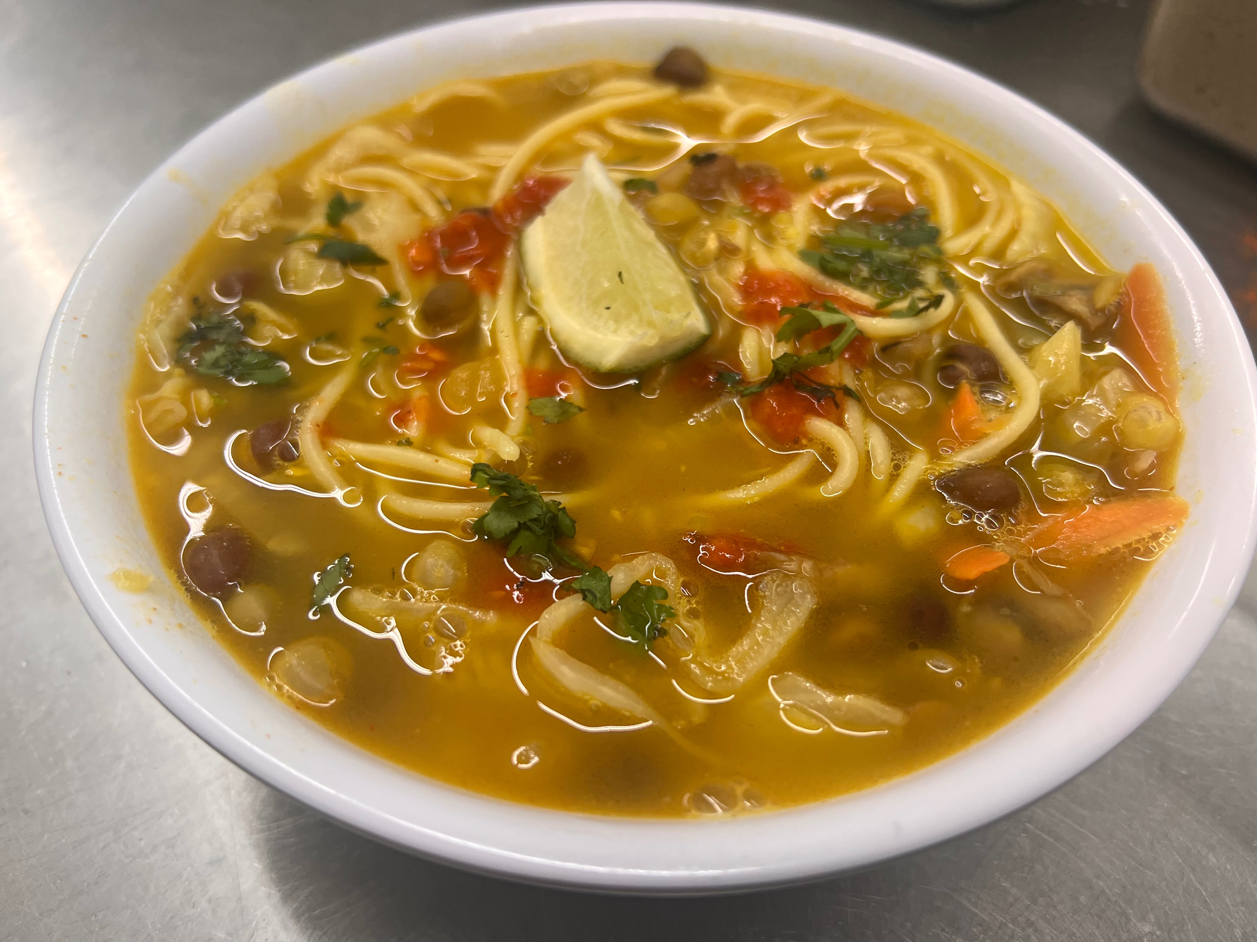 Vegetable Thukpa (Nepali Style Ramen)