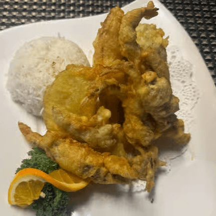 Soft Shell Crab Tempura Dinner