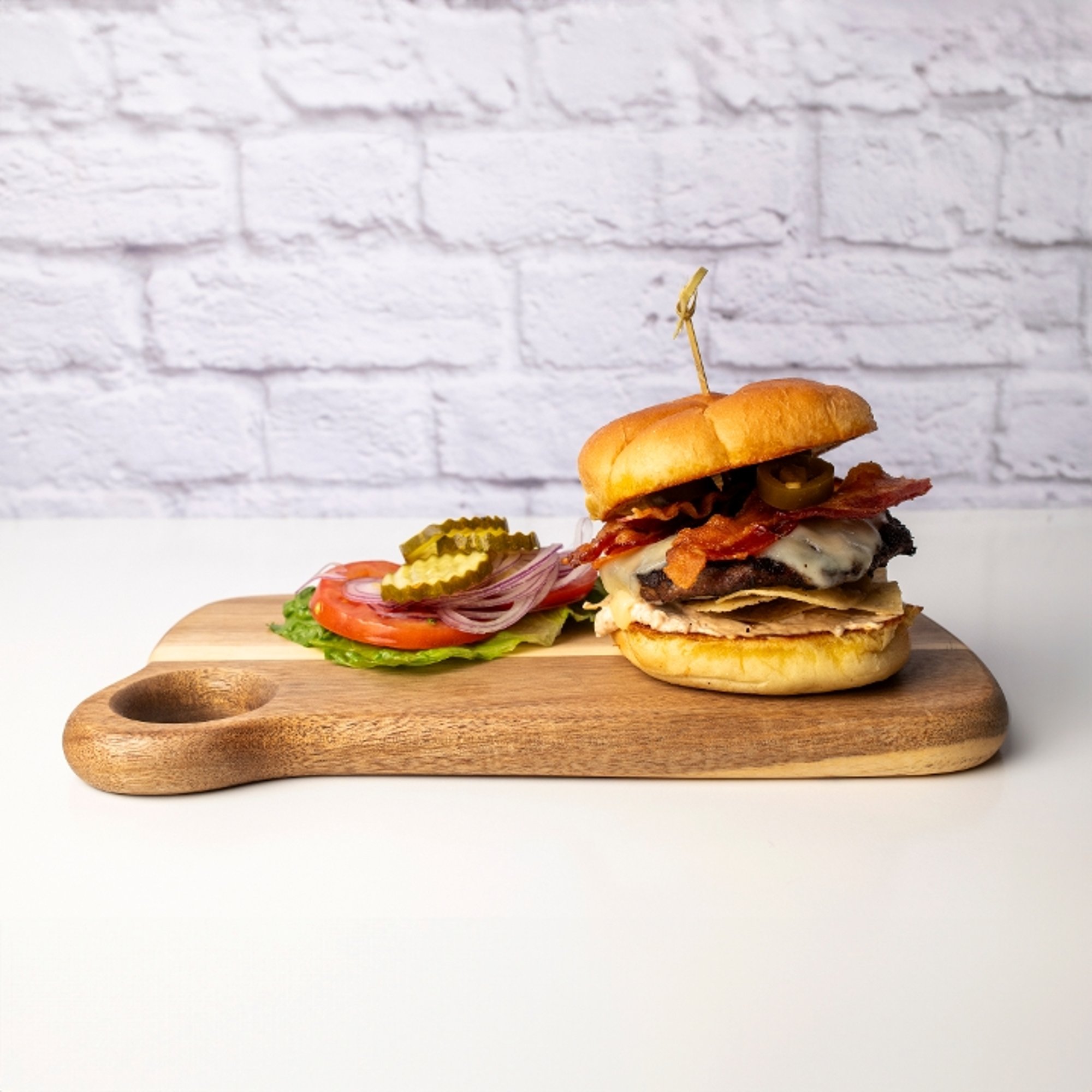 Arkansas Spicy Crunch Burger