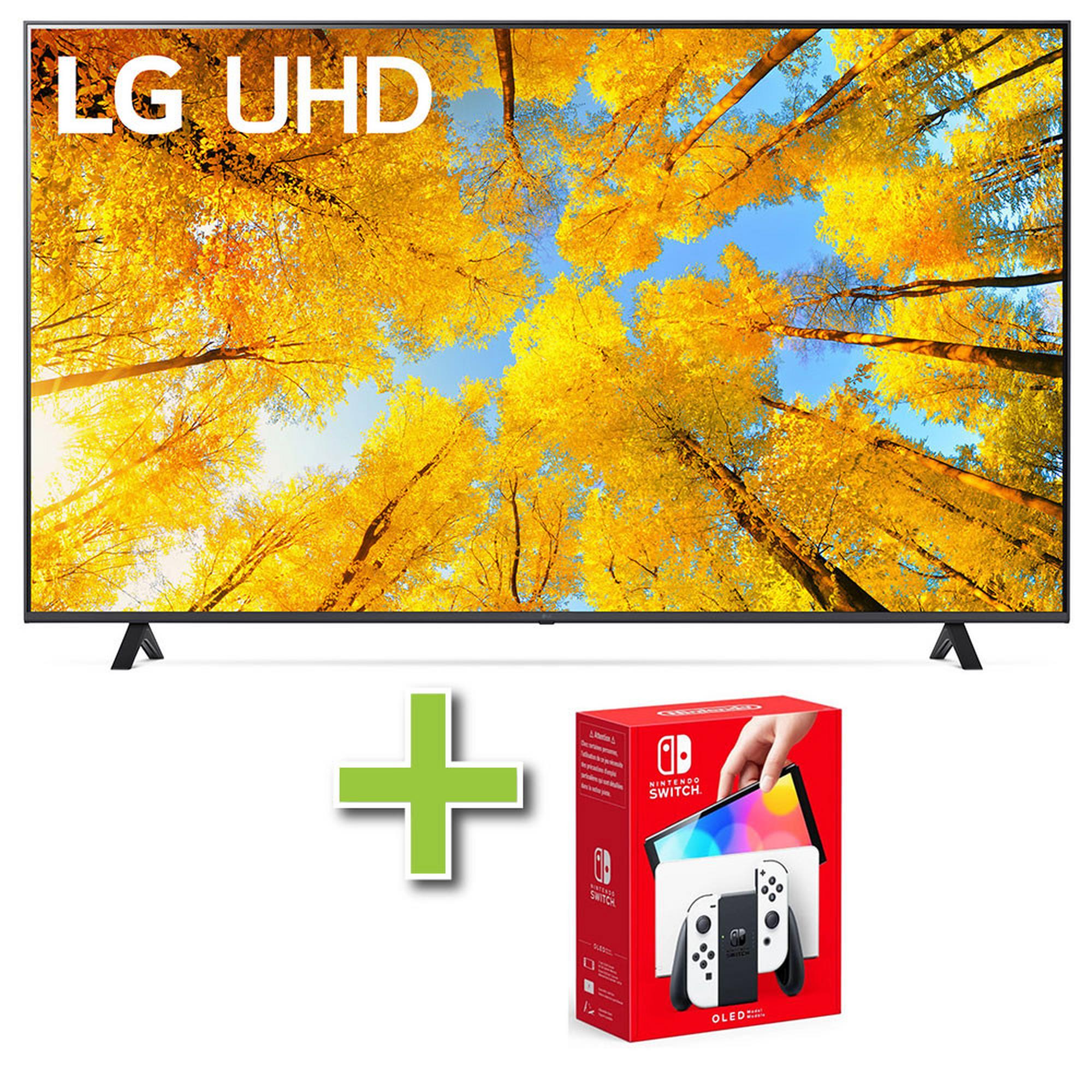 65" LG AI ThinQ 4K Ultra HD Smart TV & Nintendo Switch OLED Console