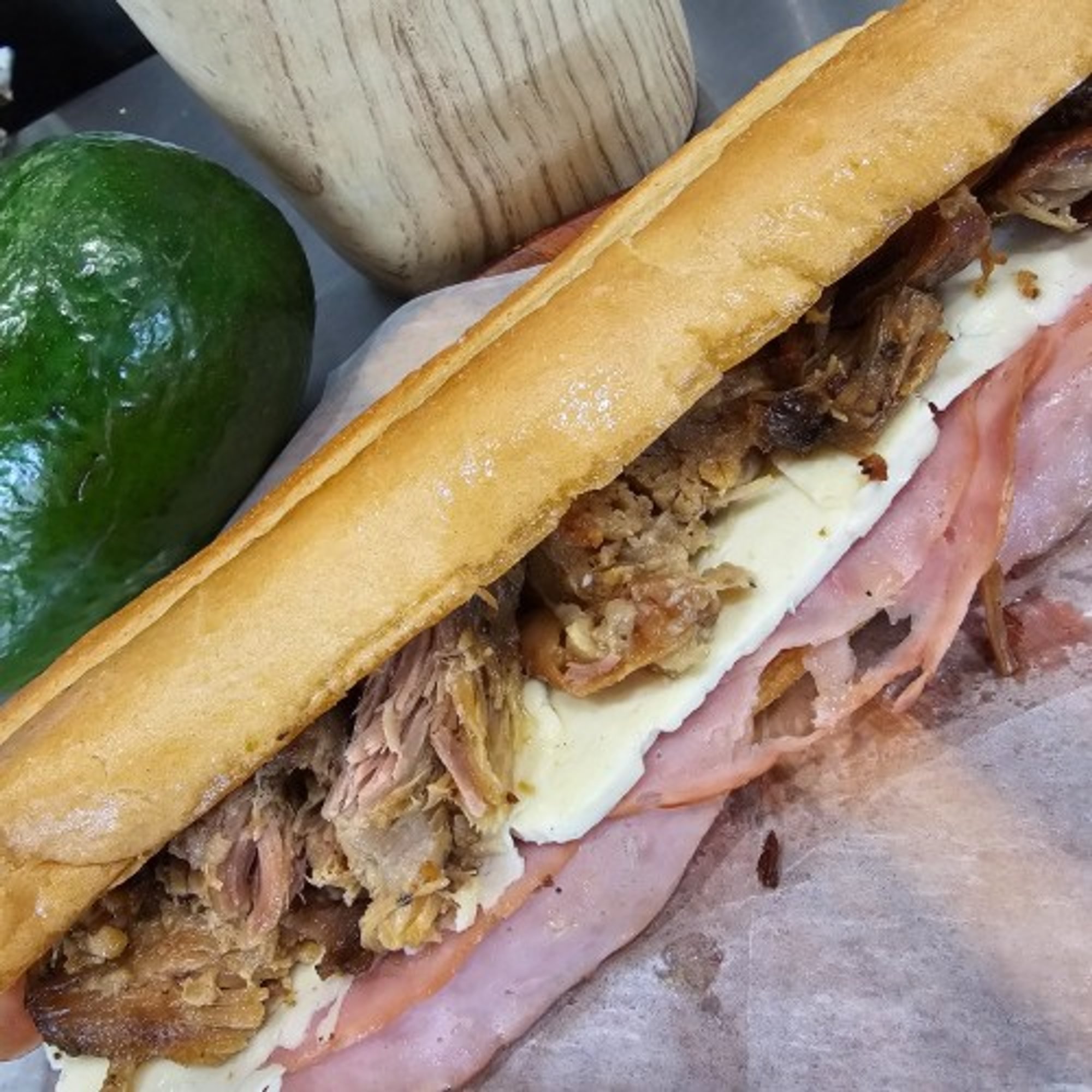 Pernil / Roast Pork Sandwich