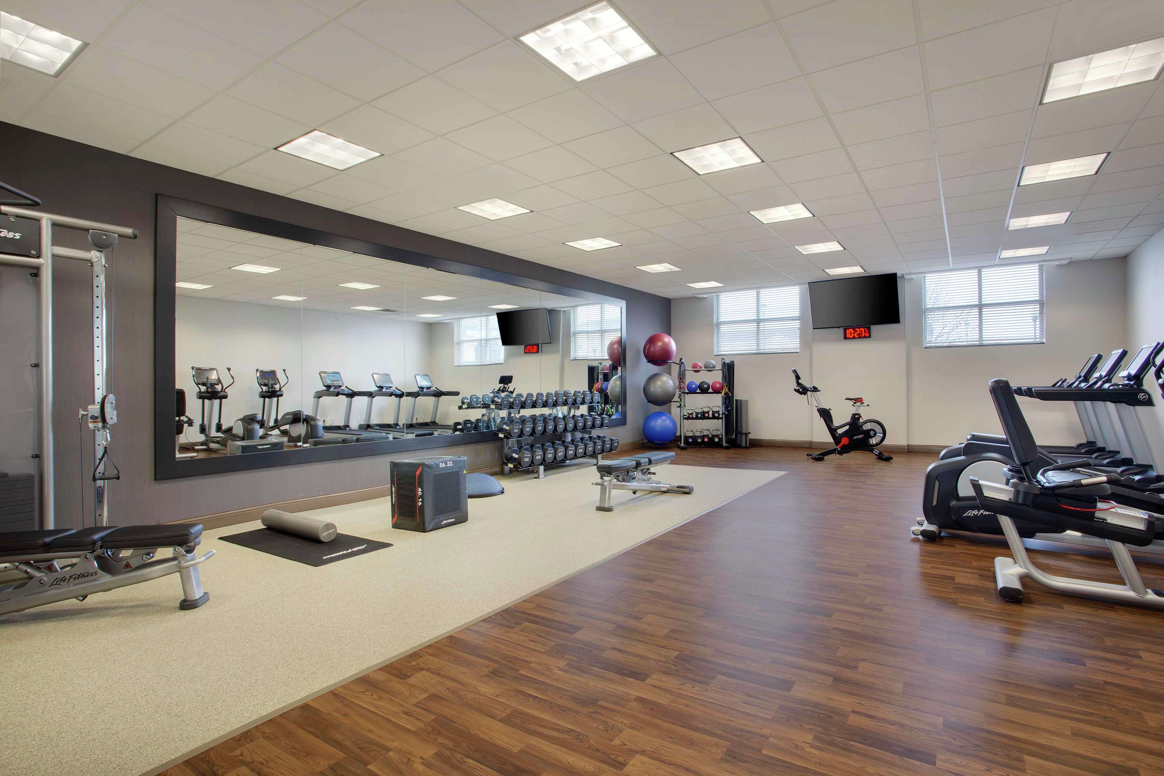 Health club  fitness center  gym