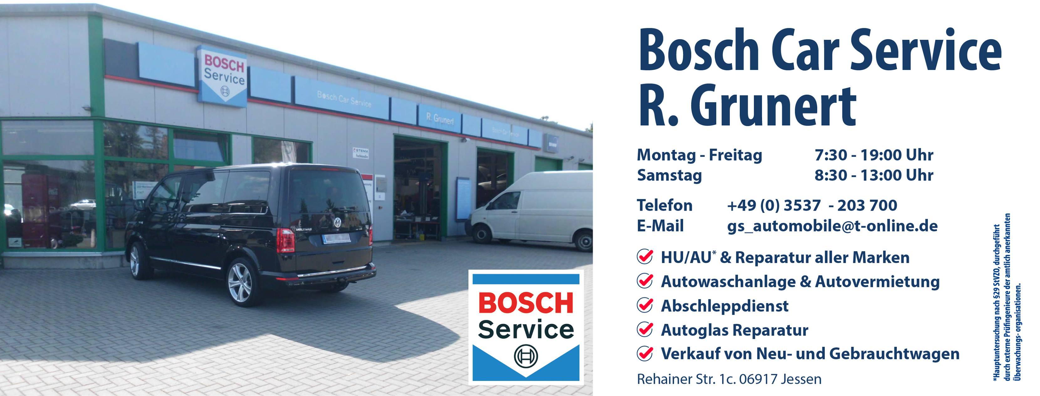 Bild der R. Grunert Bosch-Car-Service