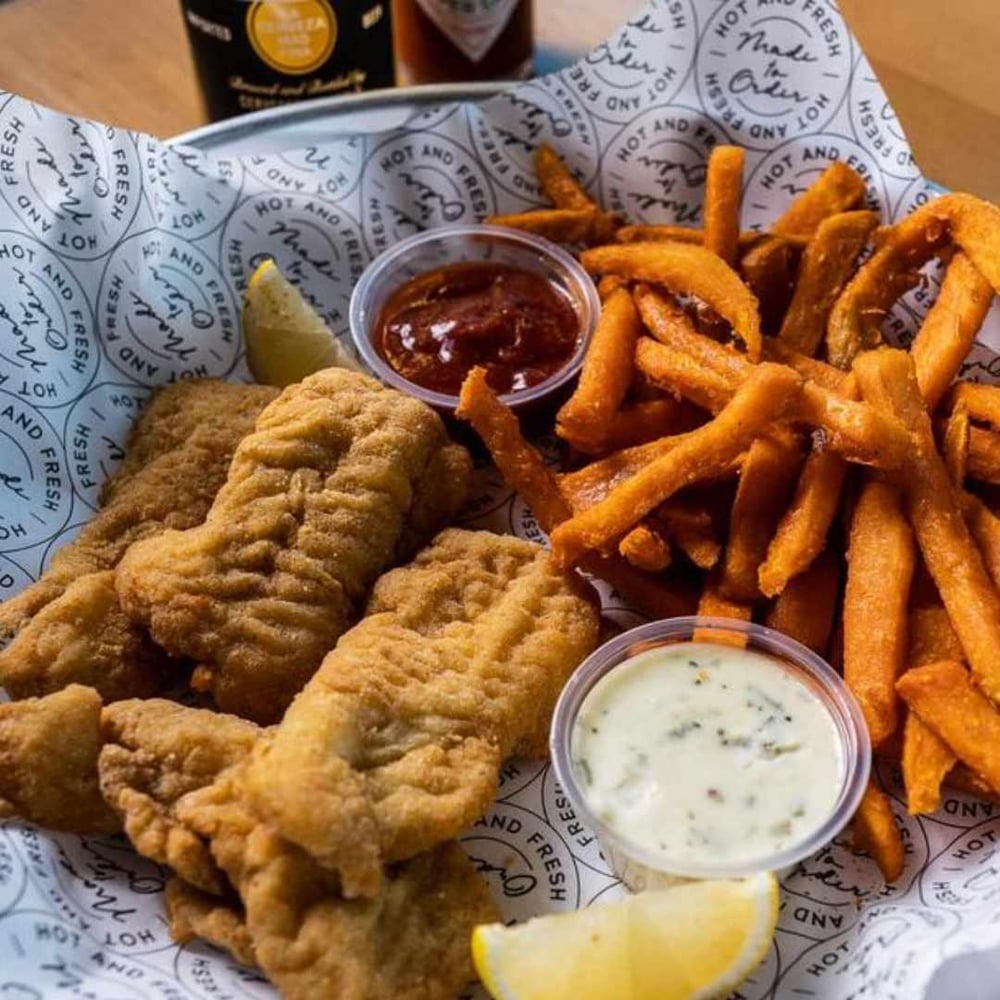 Fried Fish Platter