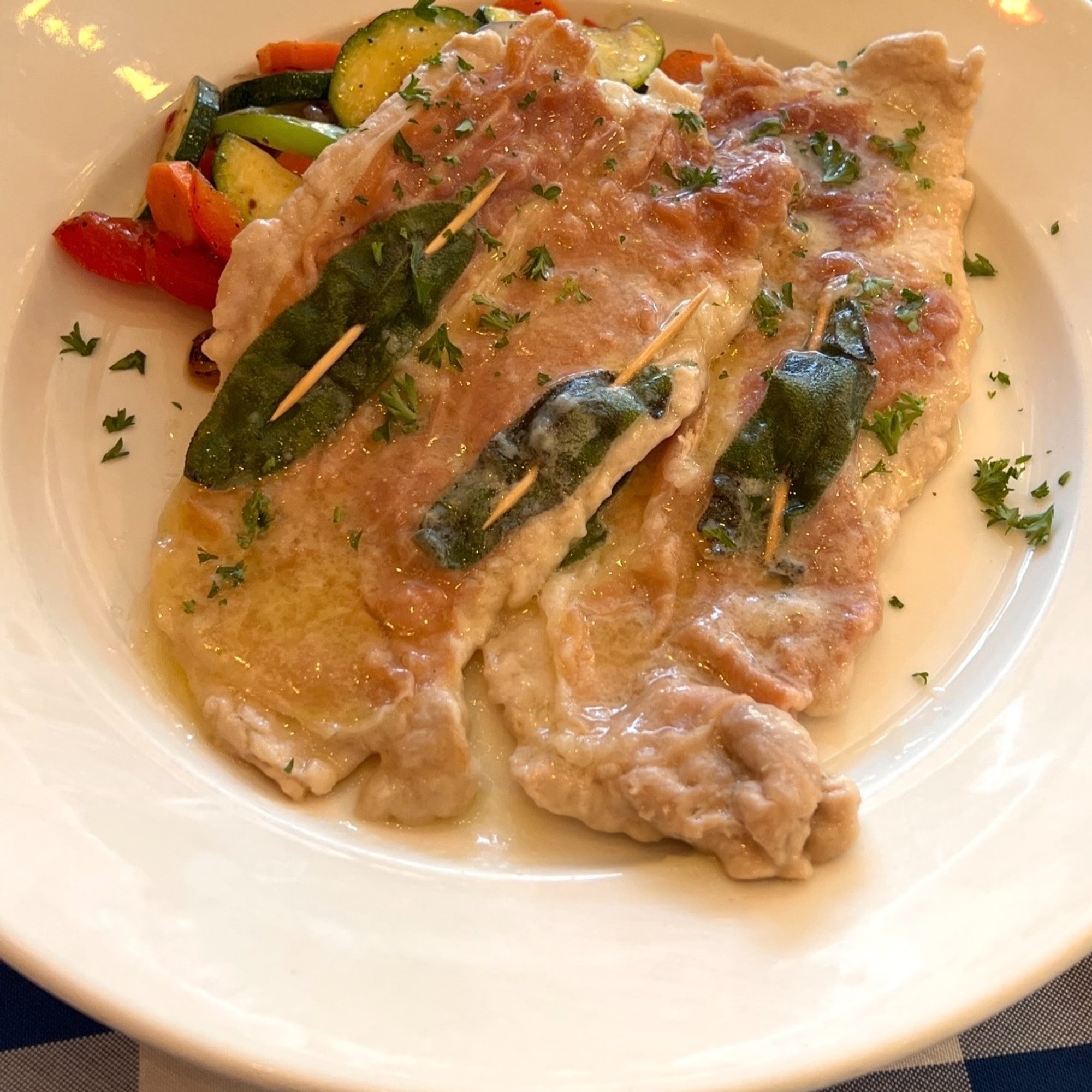 Veal Saltimbocca