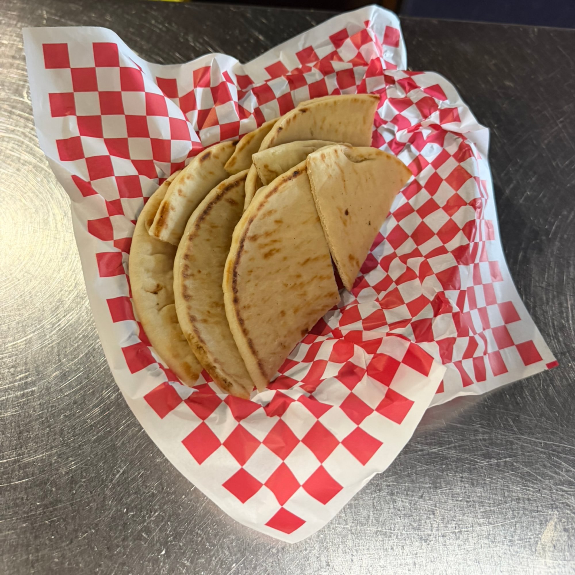 Grilled Pita Bread - Basket