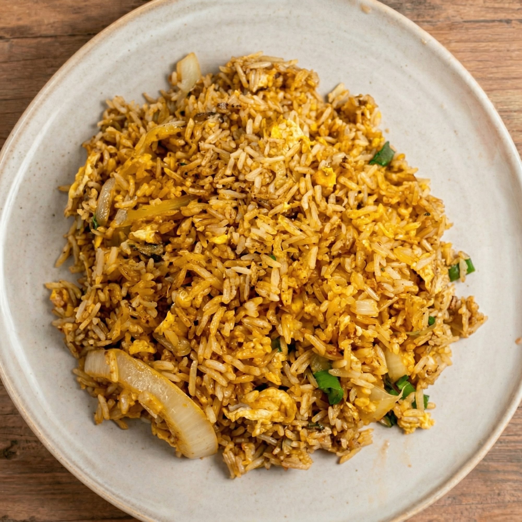 Egg & Onion Fried Rice