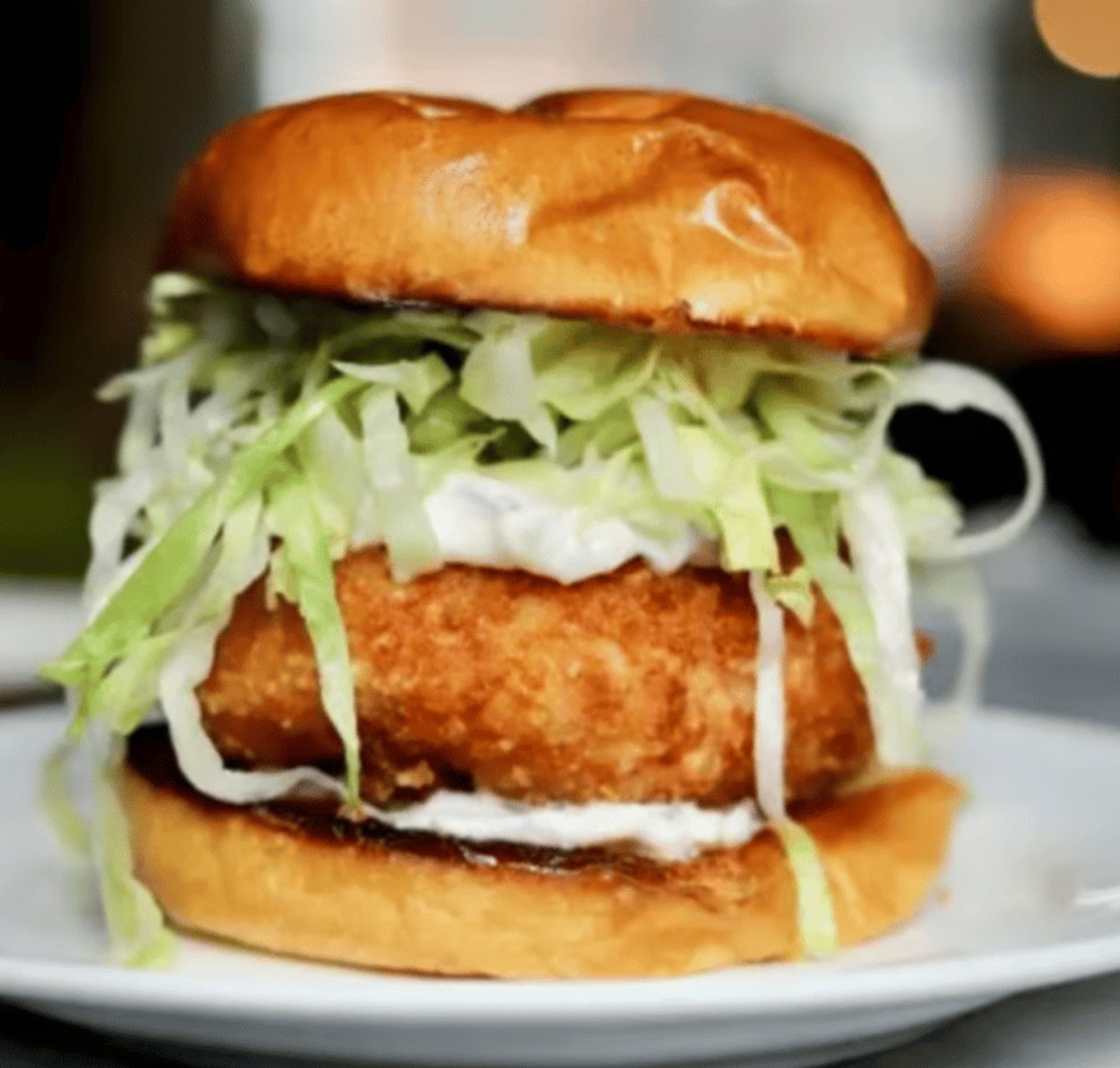 Crispy Shrimp Burger