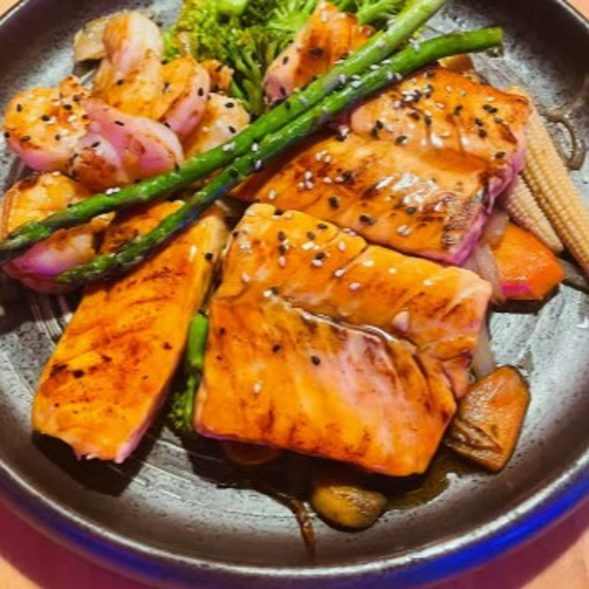 Kid's Hibachi Salmon (5 Oz)