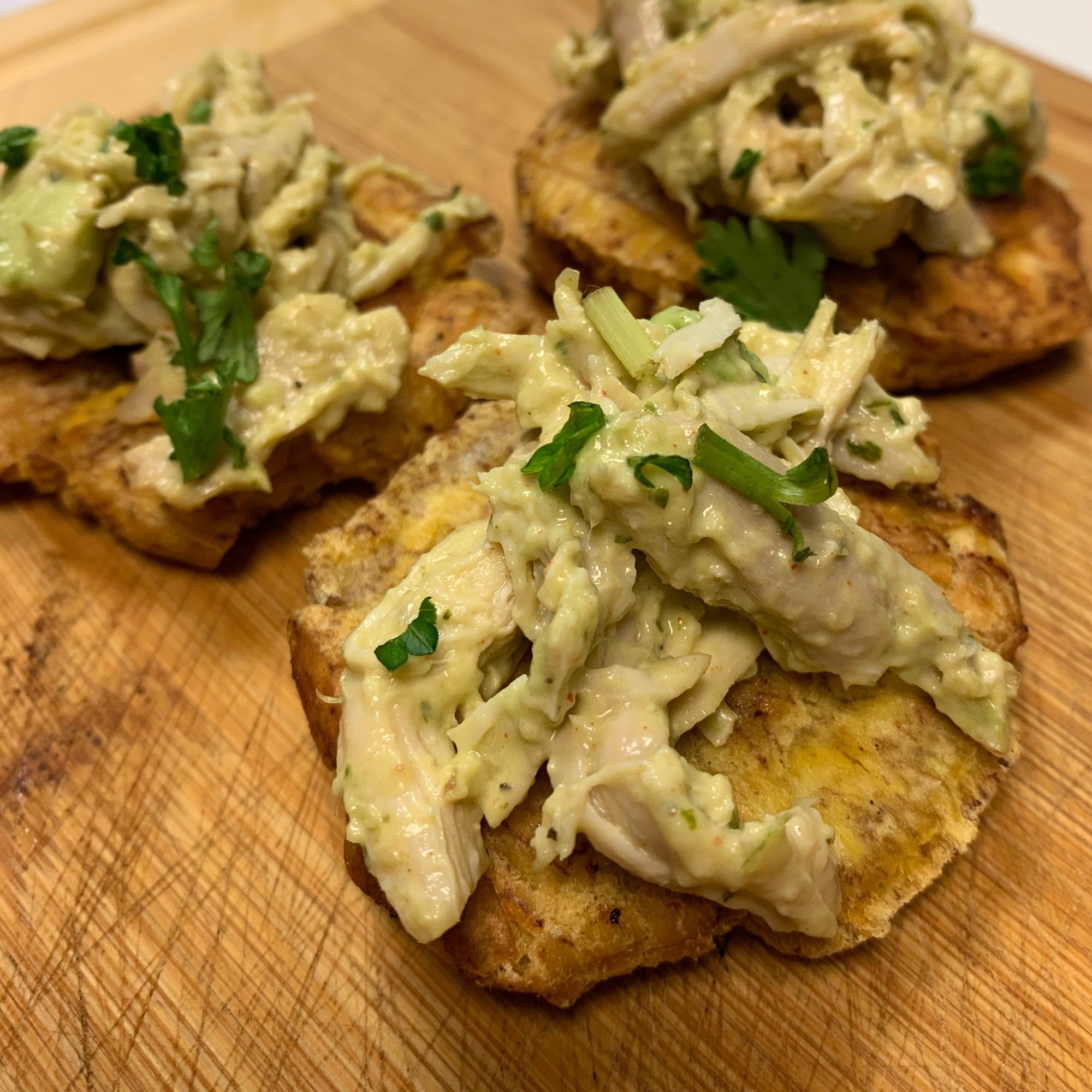Patacones With Chicken