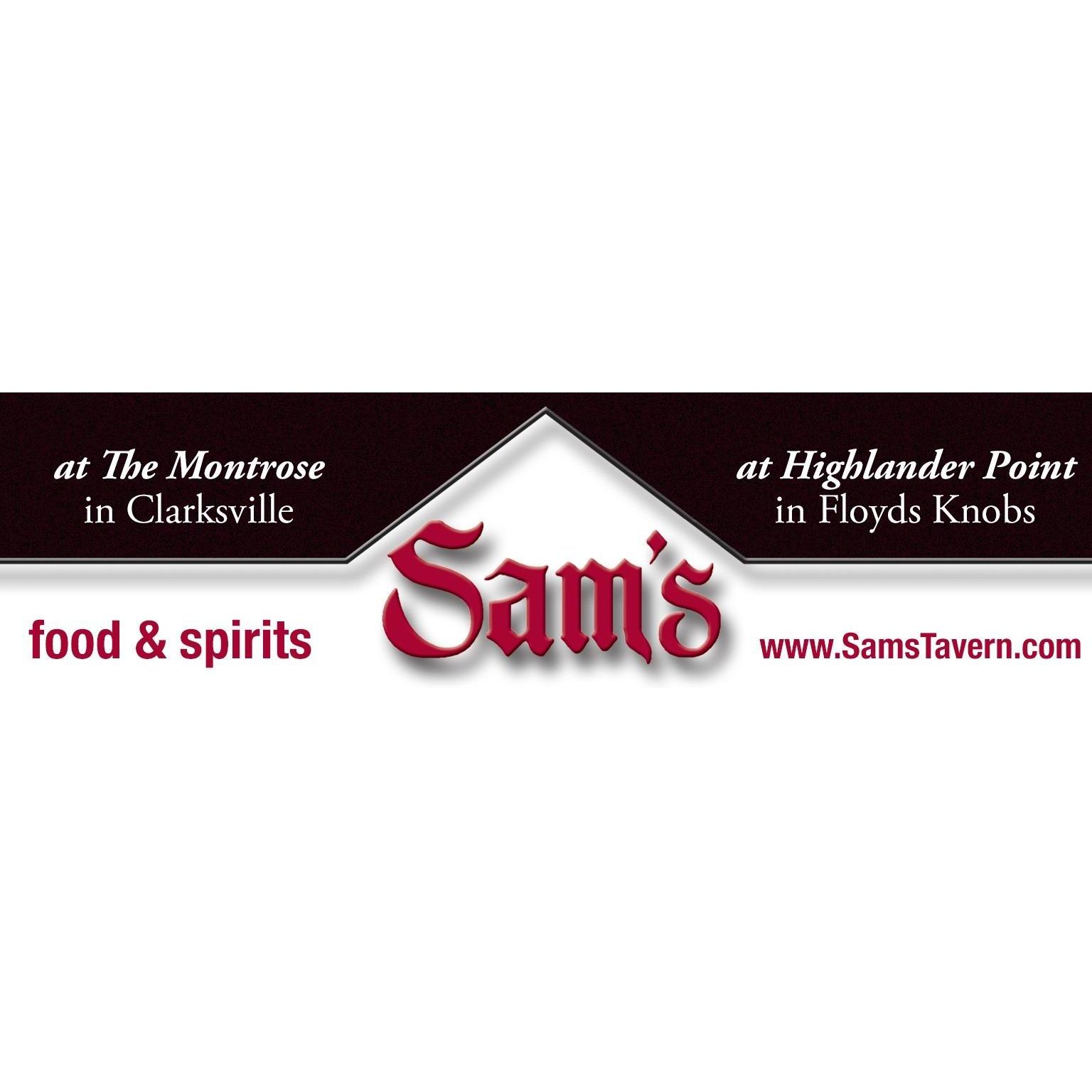 Sam's Food &amp; Spirits Logo