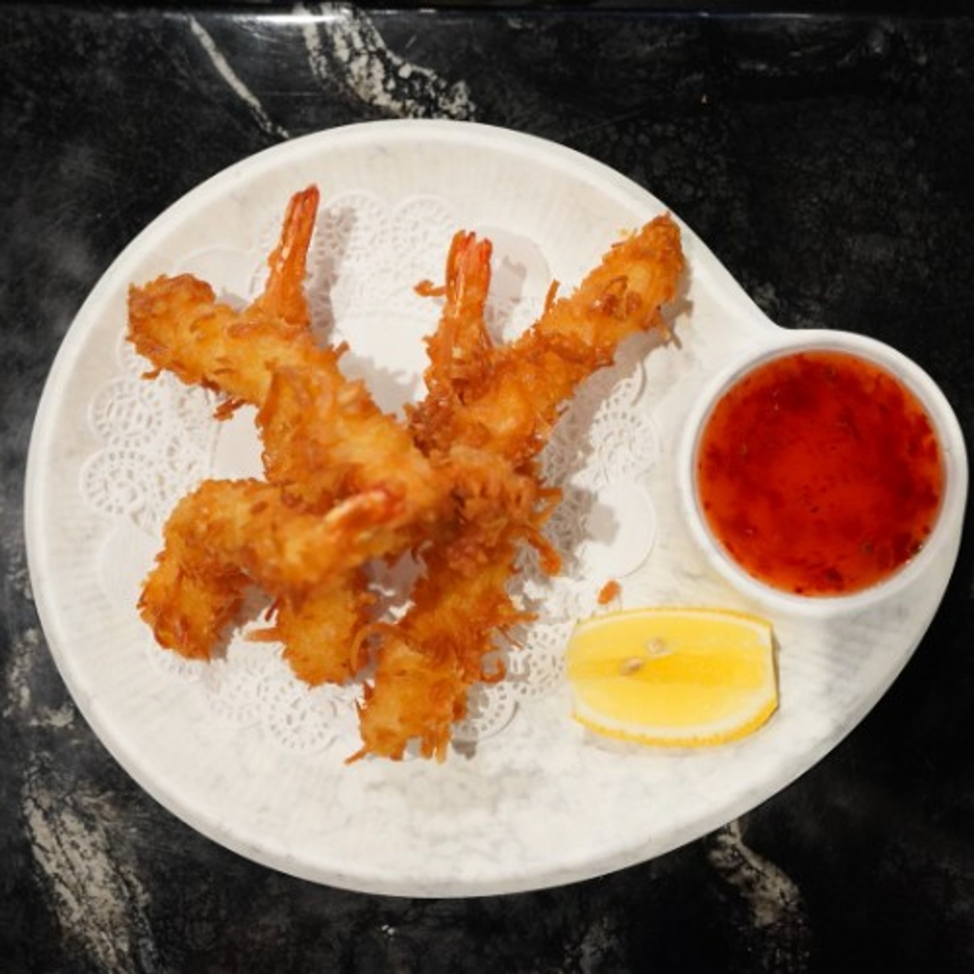 Coconut Shrimp Tempura