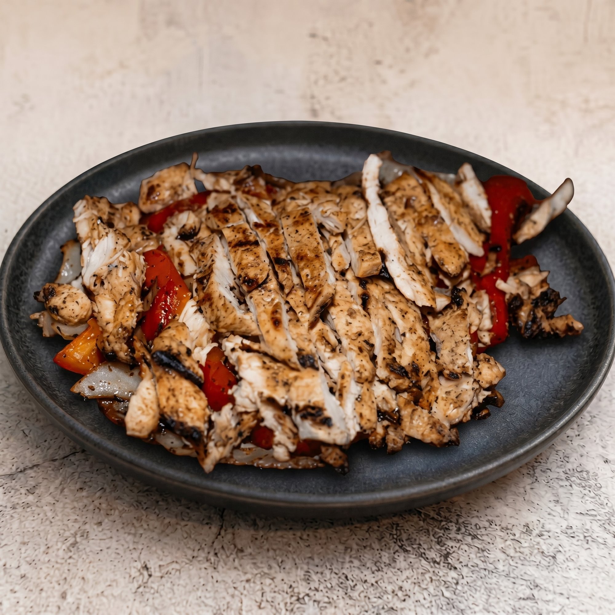 Grilled Chicken Breast Fajitas