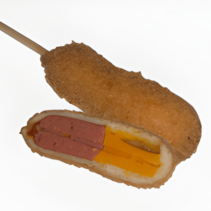 #17. Spicy Cheddar Half & Half Hotdog (Silver)