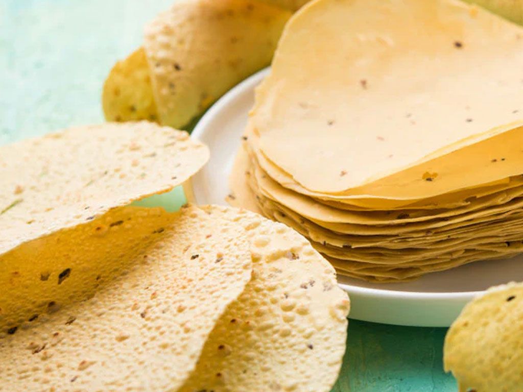 Crisp Lentil Papad