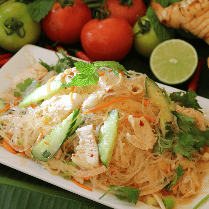 Long Rice Salad / Yum Woon Sen