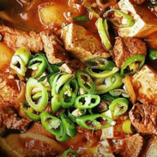 Pork Chaguri (돼지고기 짜글이)