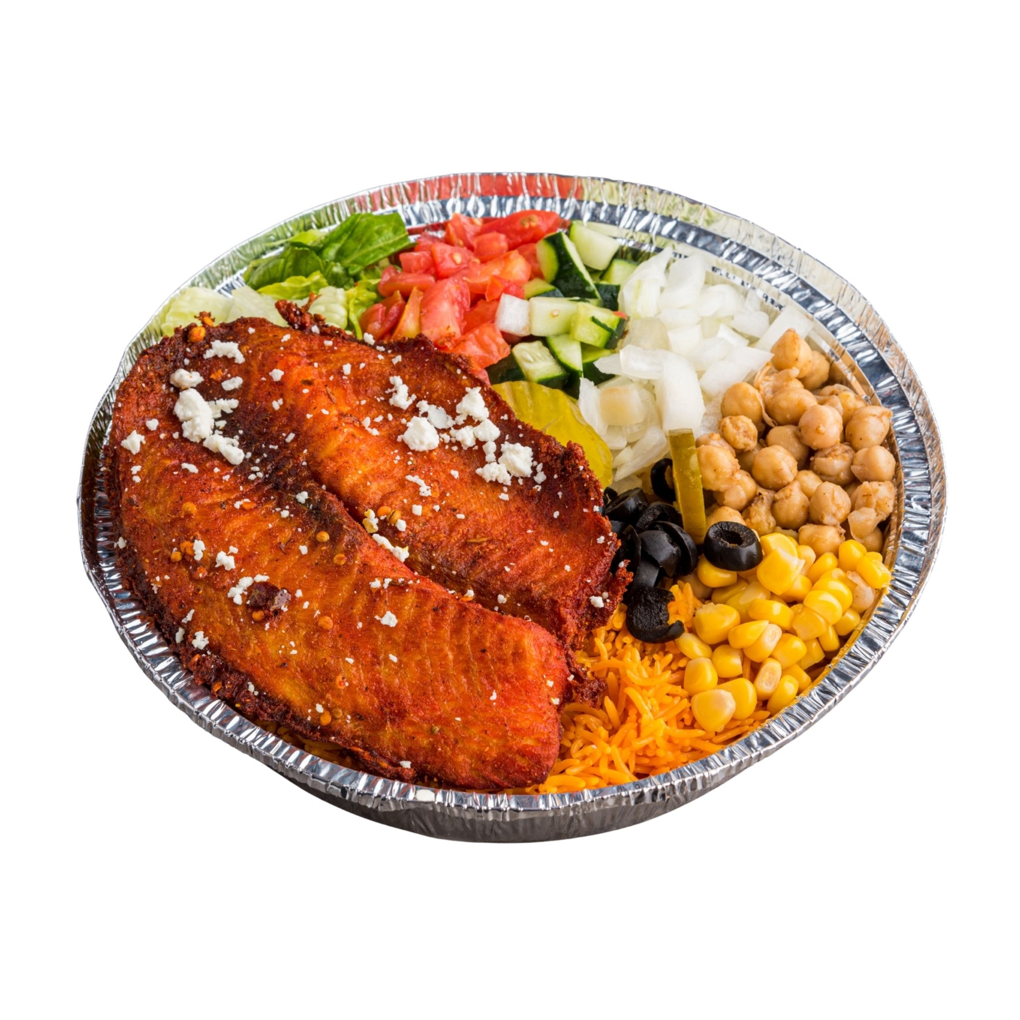Fish Rice Platter