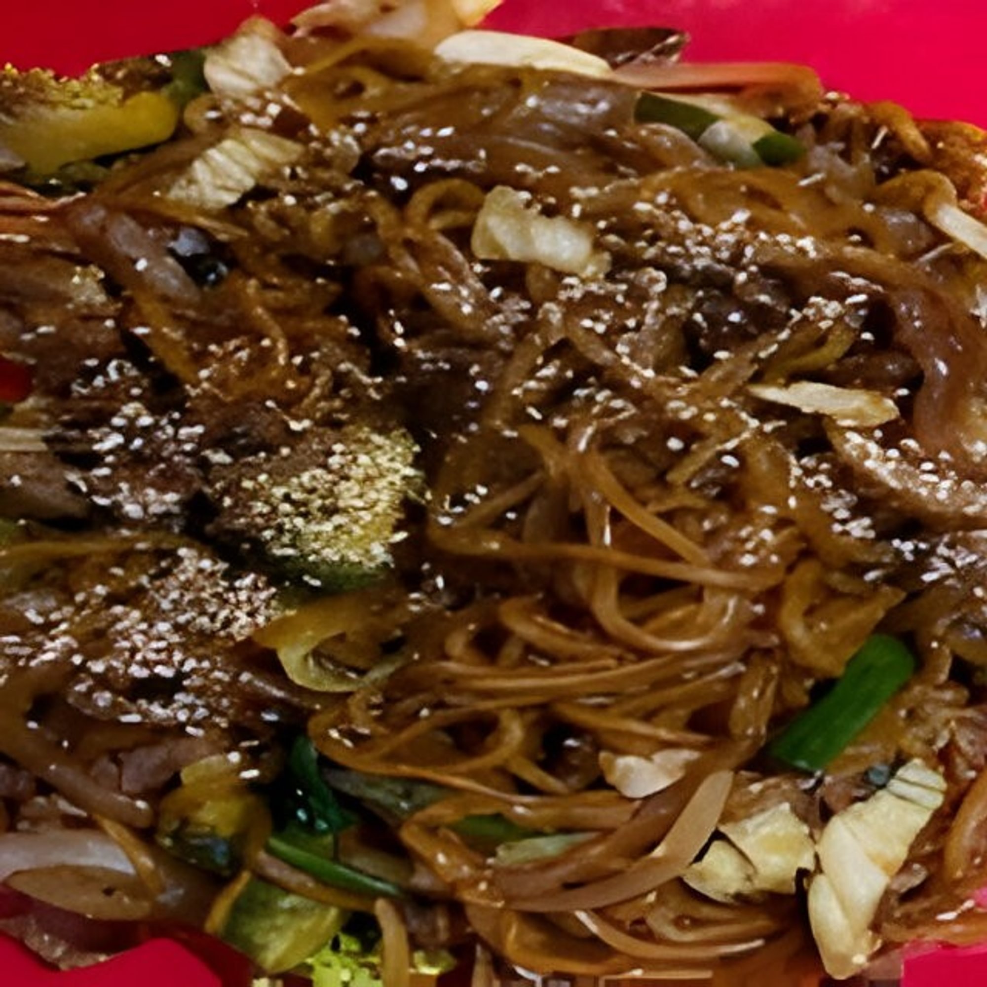 Chicken Yakisoba