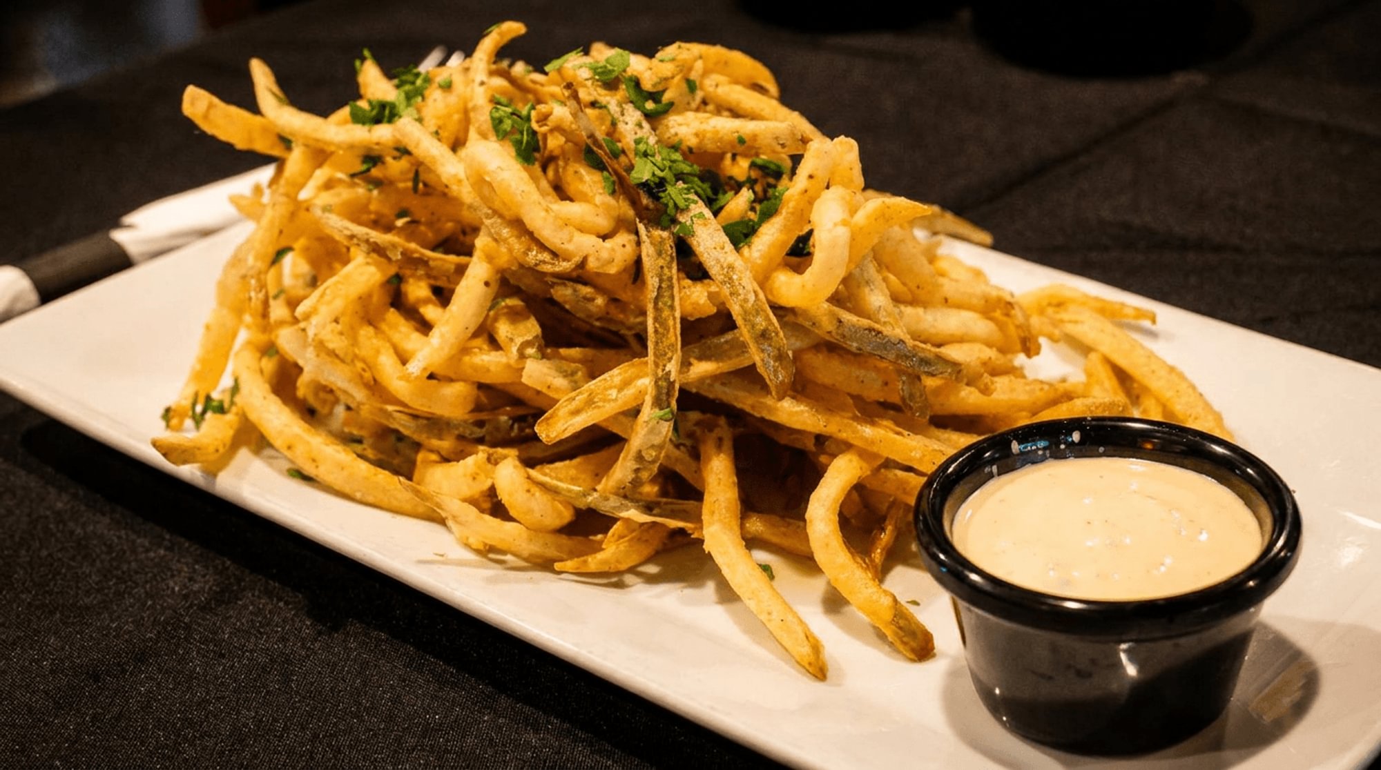 Fried Pickle Haystack
