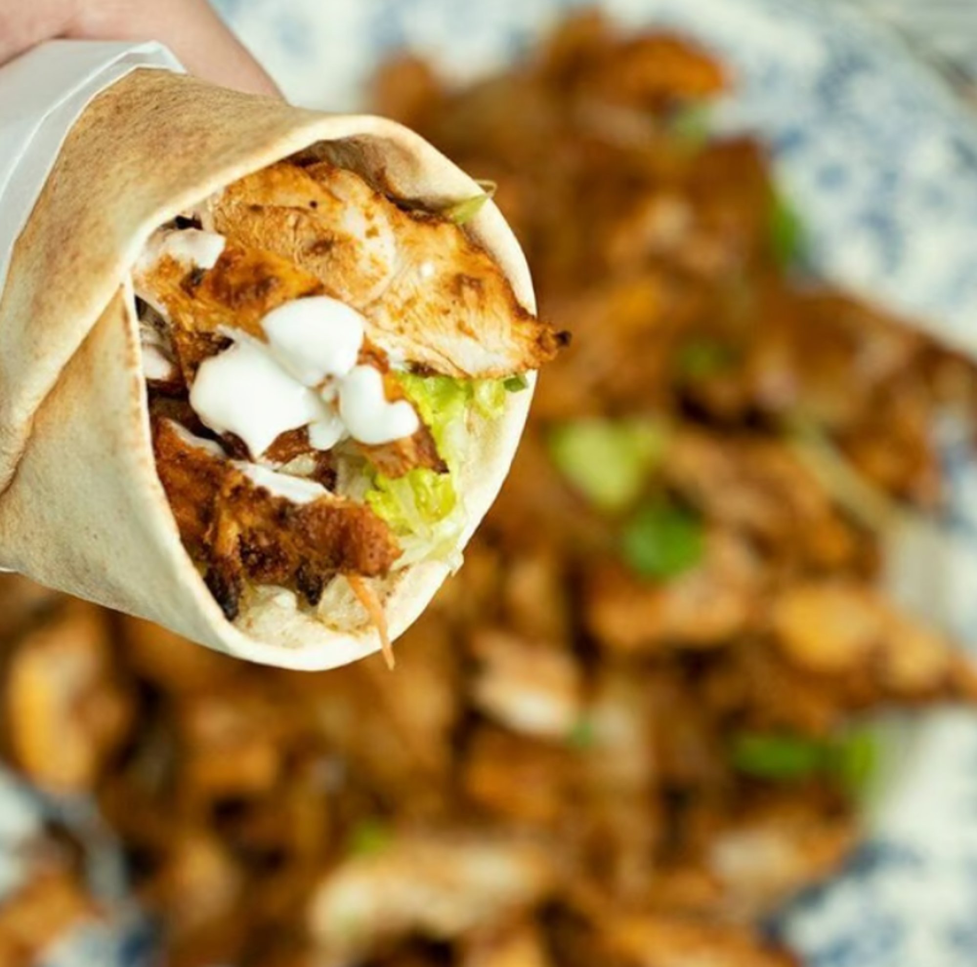 16.Chicken Shawarma Wrap