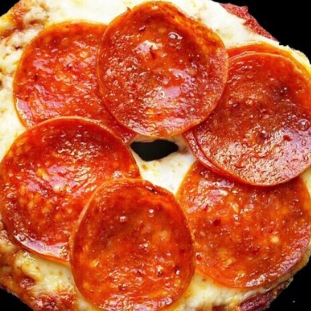 Cheese Pizza Bagel.