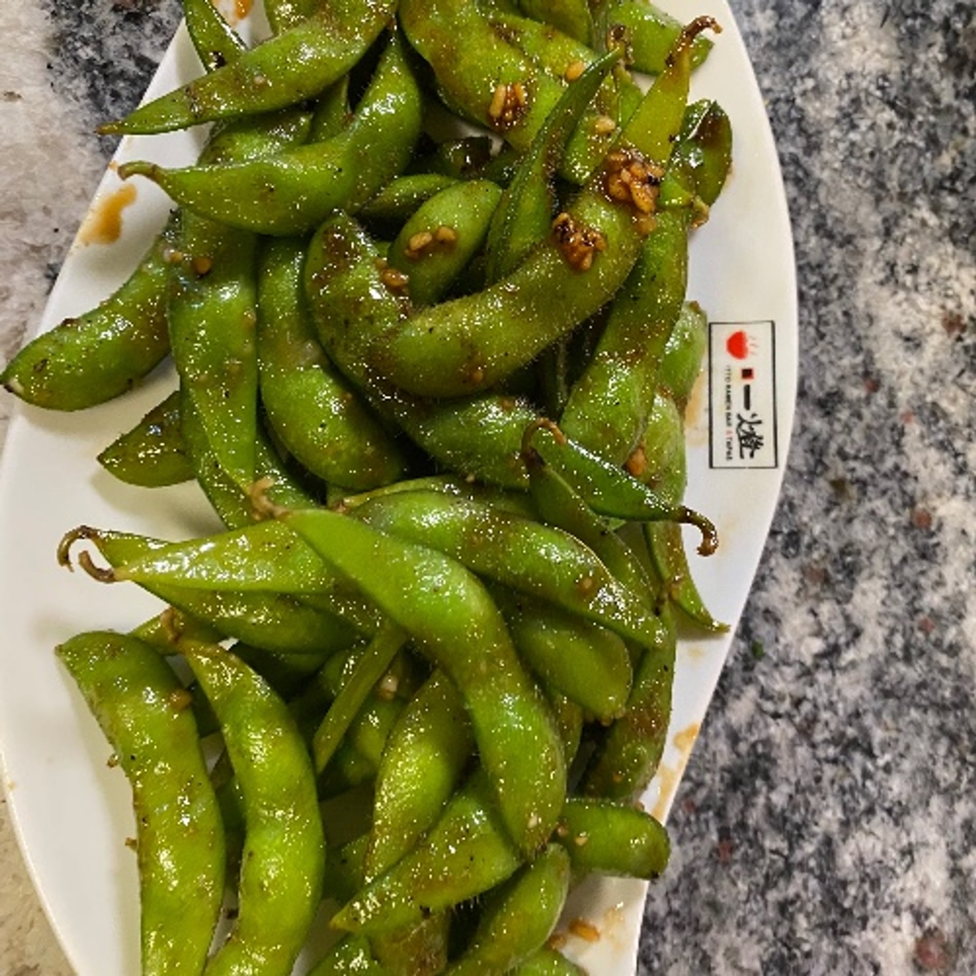 Garlic Butter Edamame