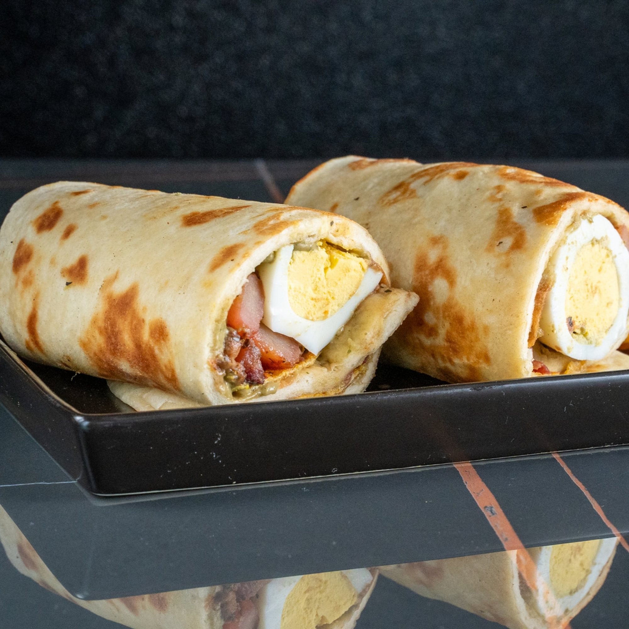 Anda Attack — Spiced Egg Naan Pocket