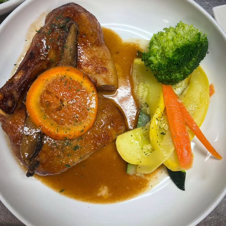 Roasted Half Duck