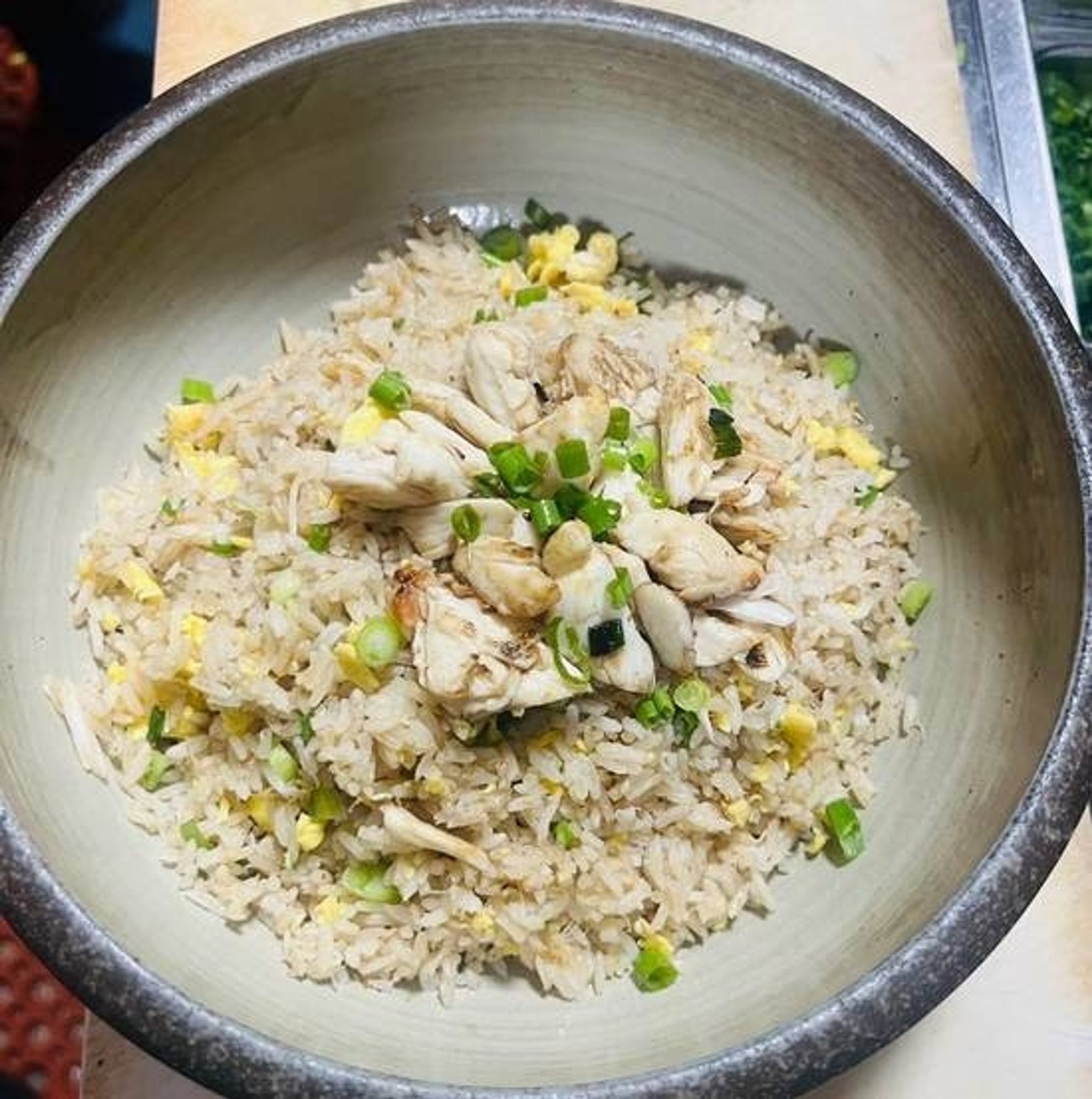 Lump Crab Fried Rice