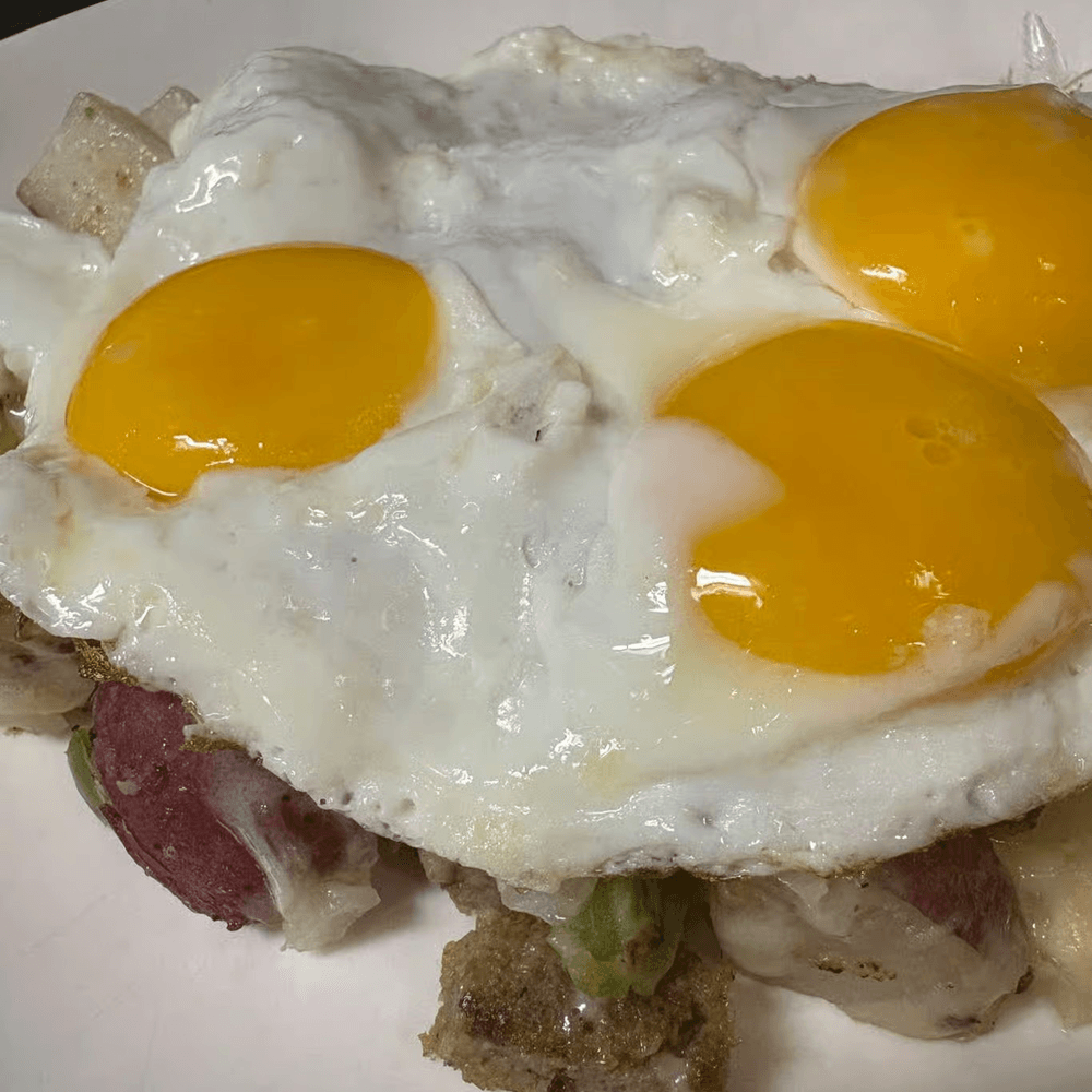 Scrapple Hash Plate